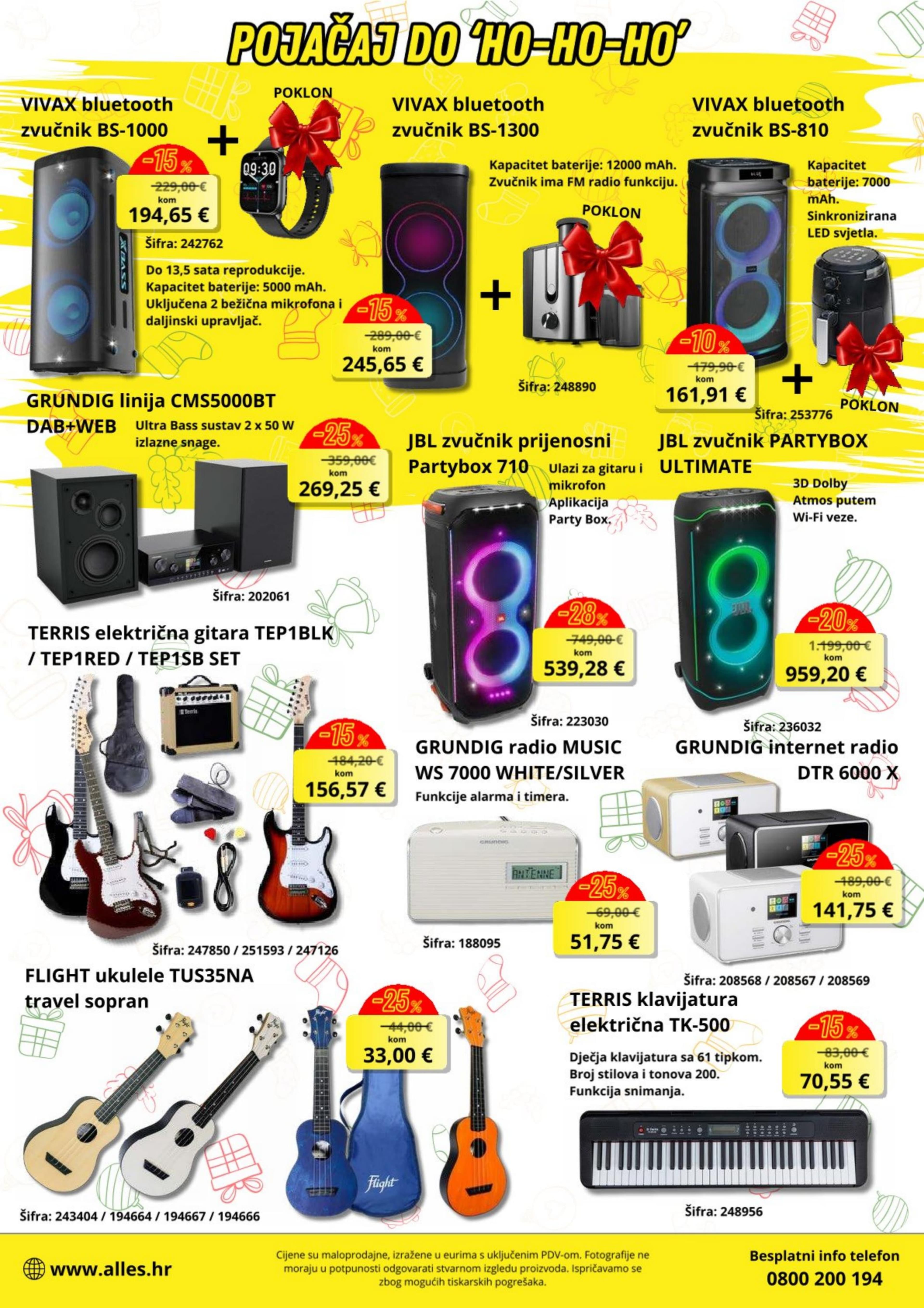 Page from catalog: Prosinac