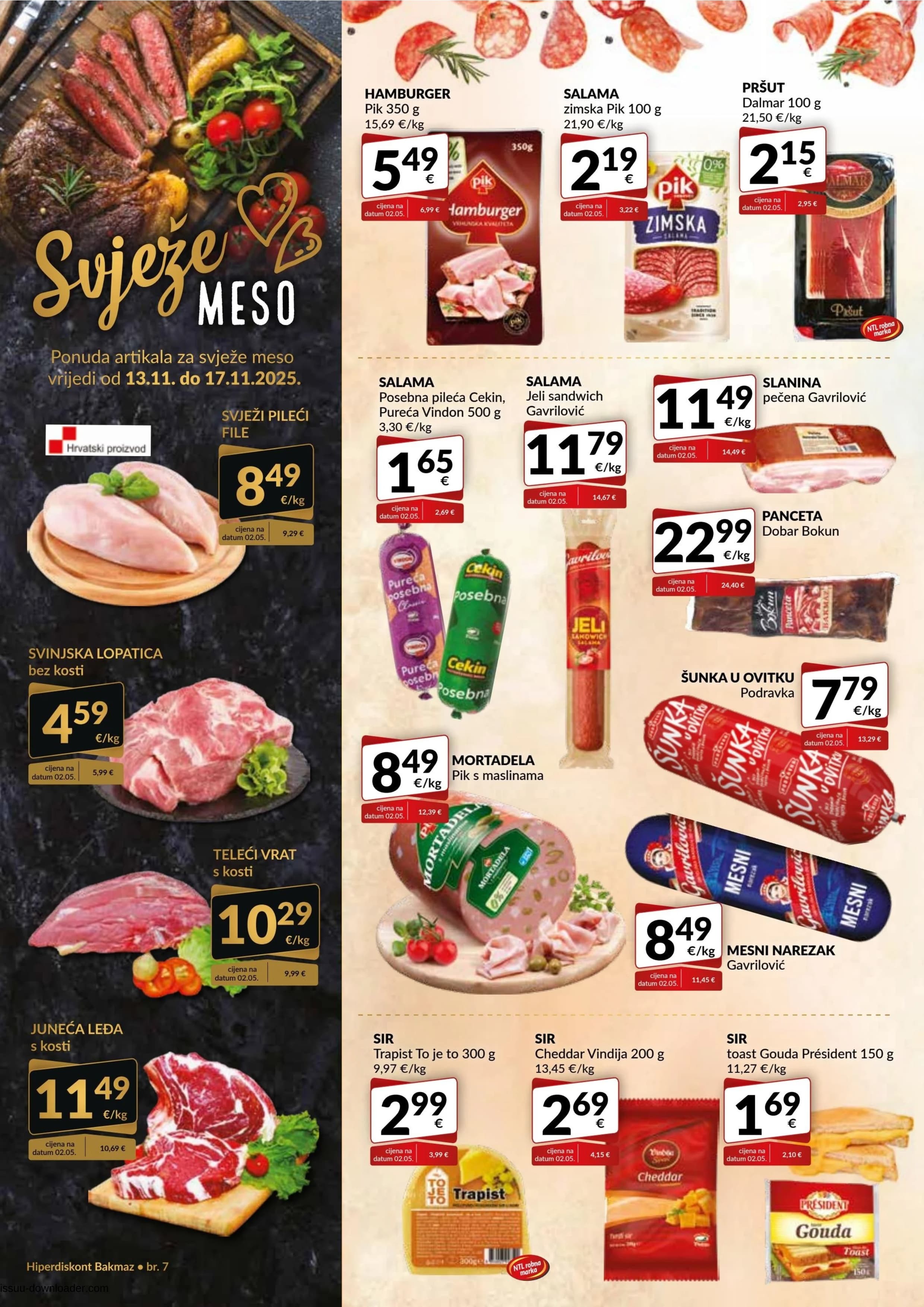 Page from catalog: Akcijska ponuda