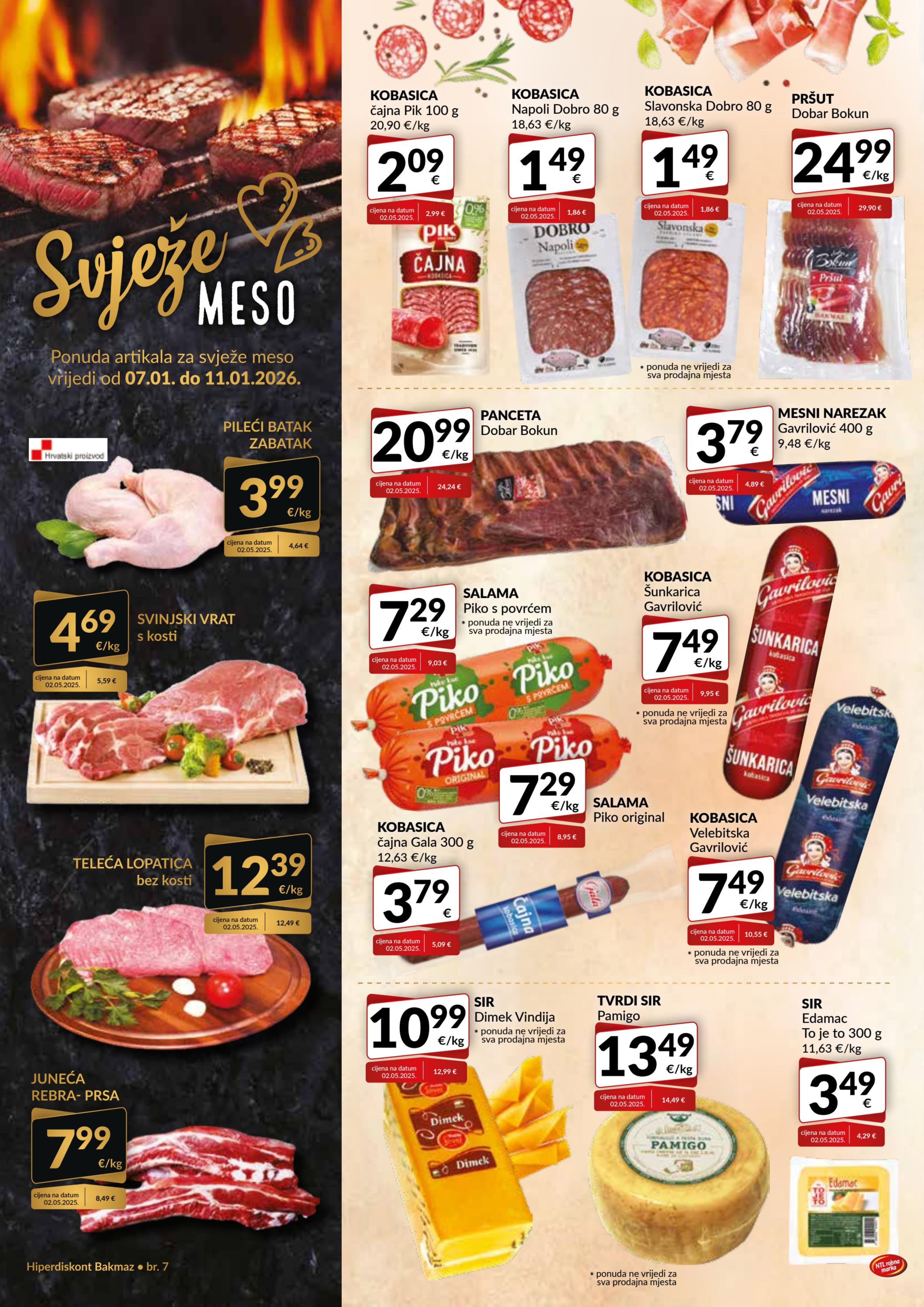 Page from catalog: Akcijska ponuda