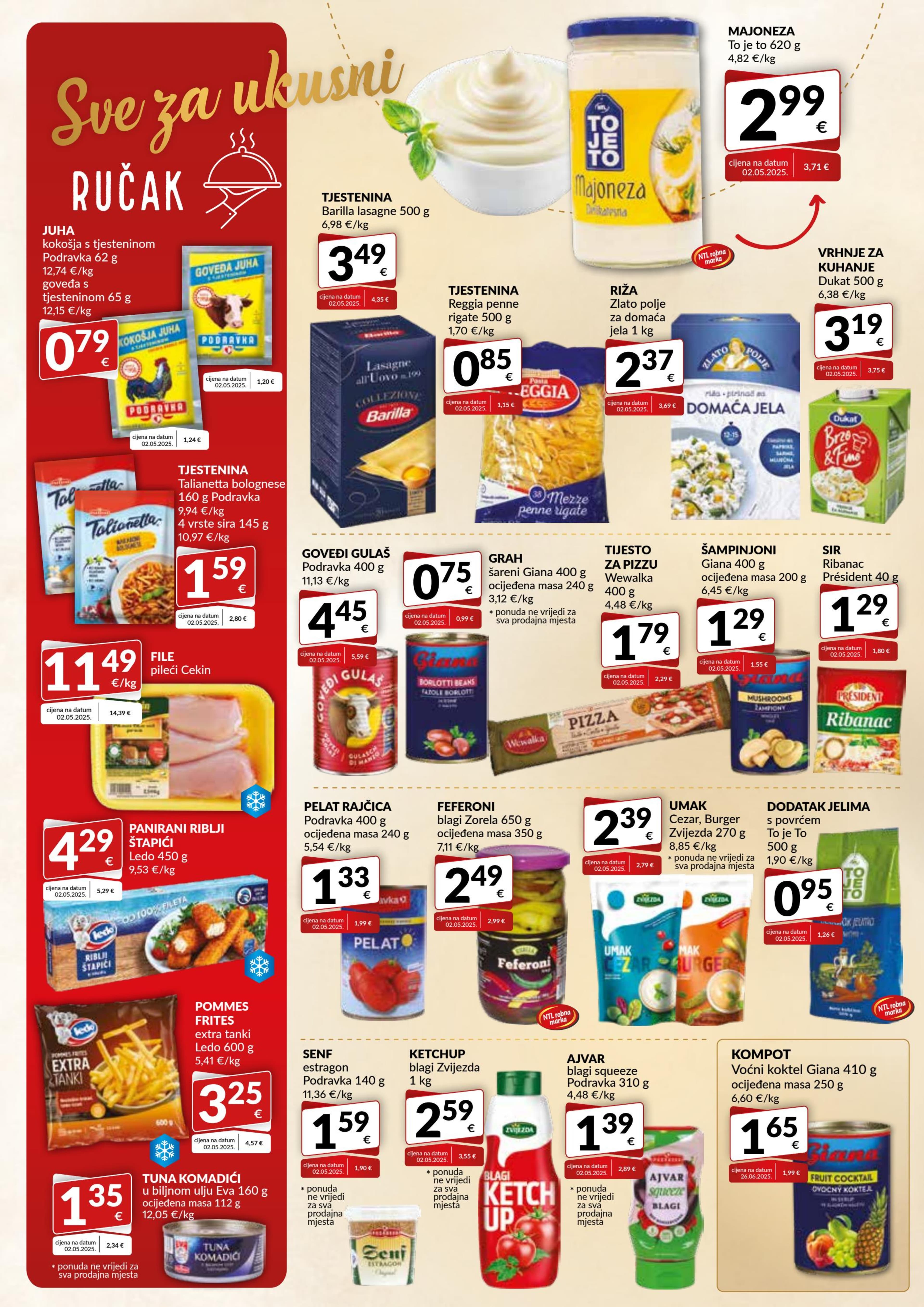 Page from catalog: Akcijska ponuda