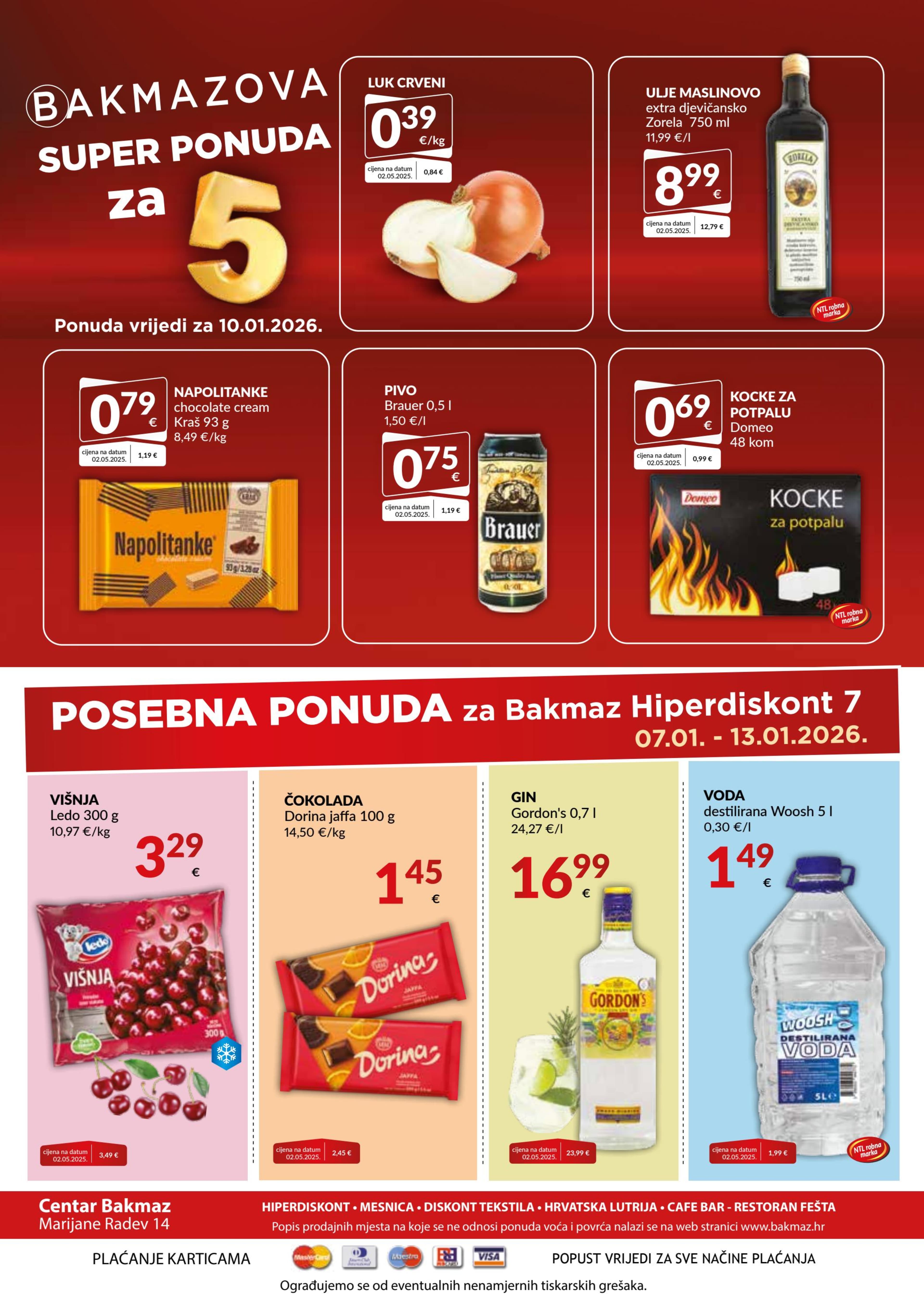 Page from catalog: Akcijska ponuda