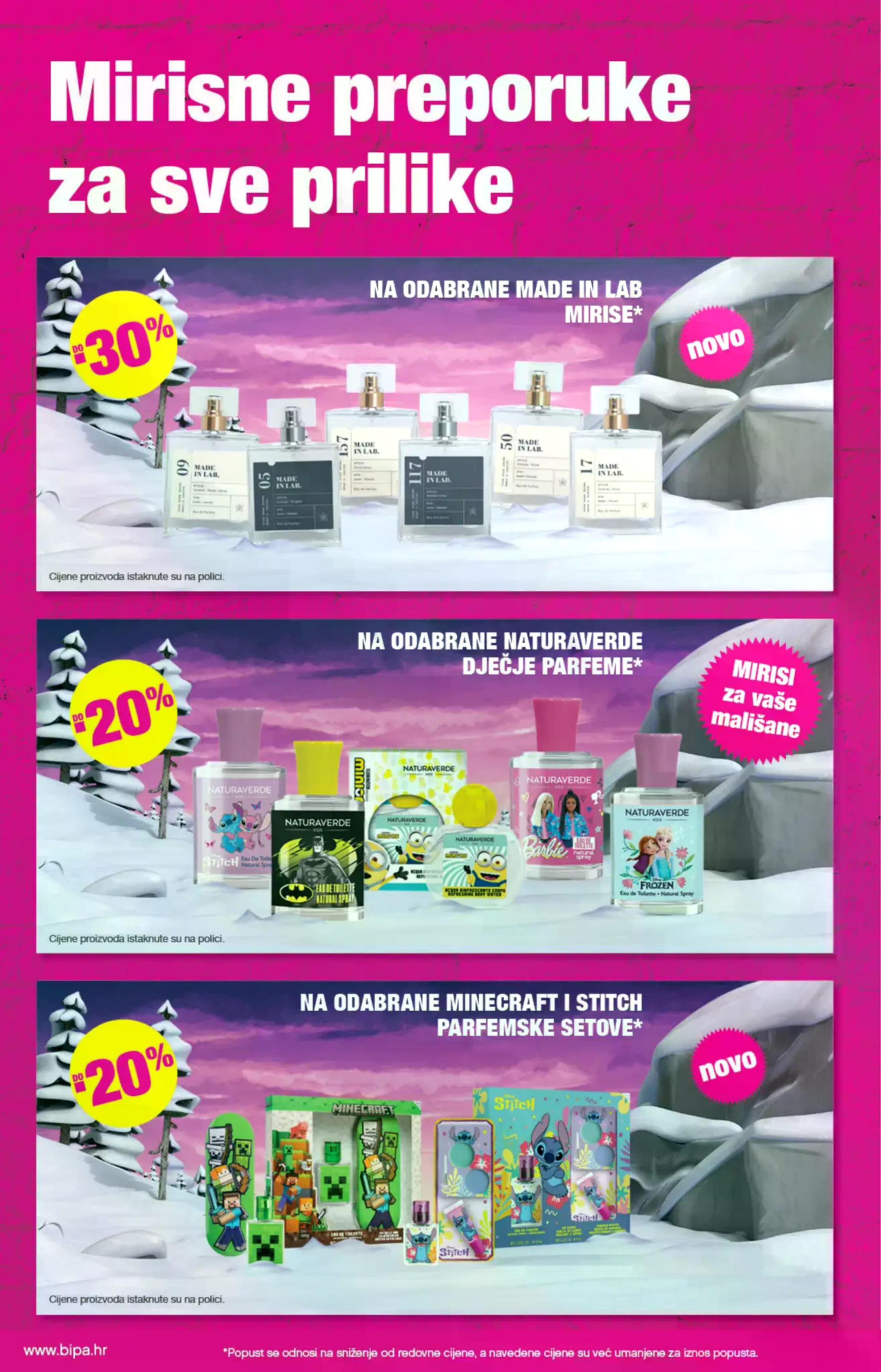 Page from catalog: Akcijska ponuda