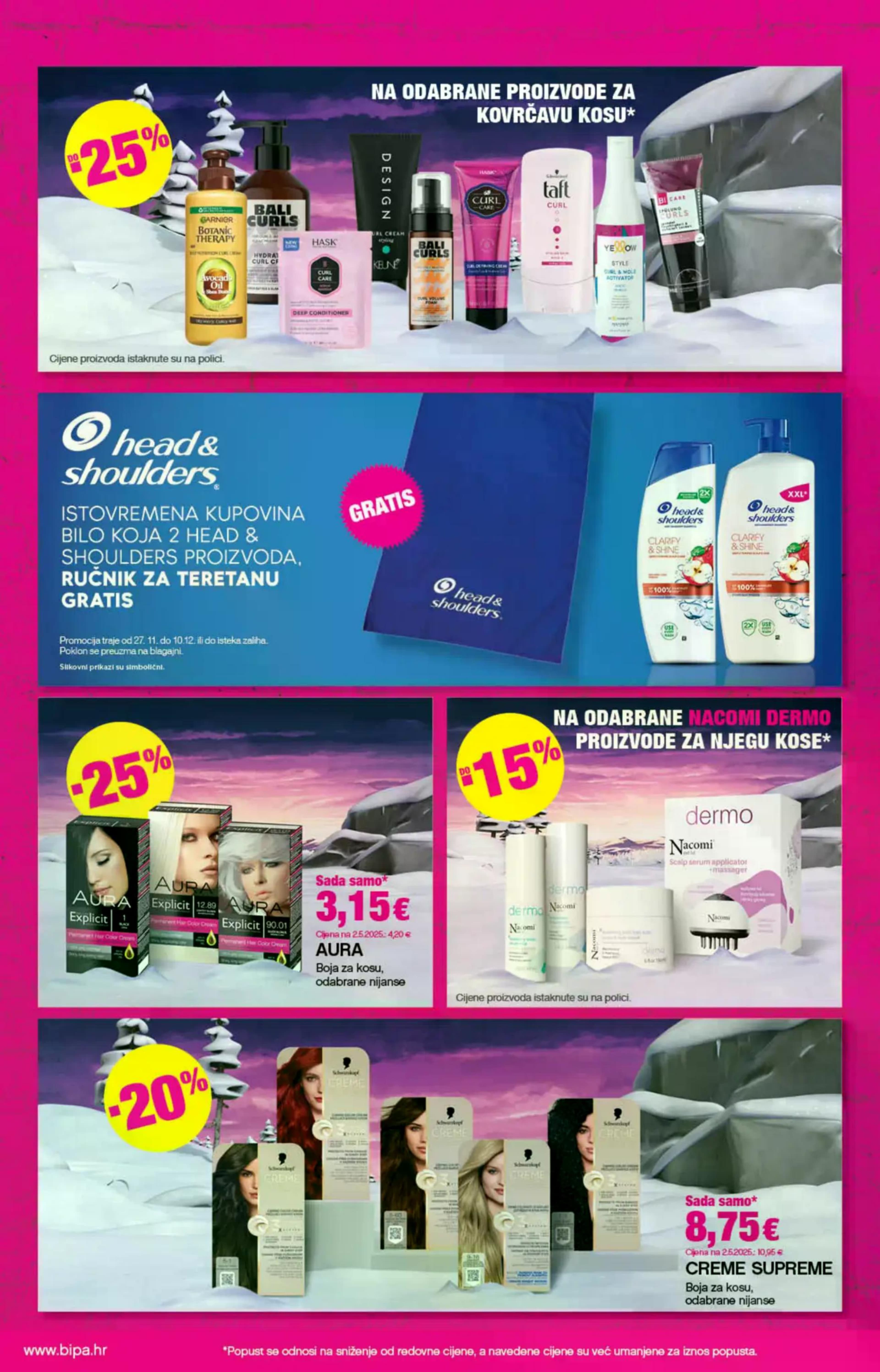 Stranica 17. Bipa kataloga - Akcije od 27.11. do 10.12.2025.