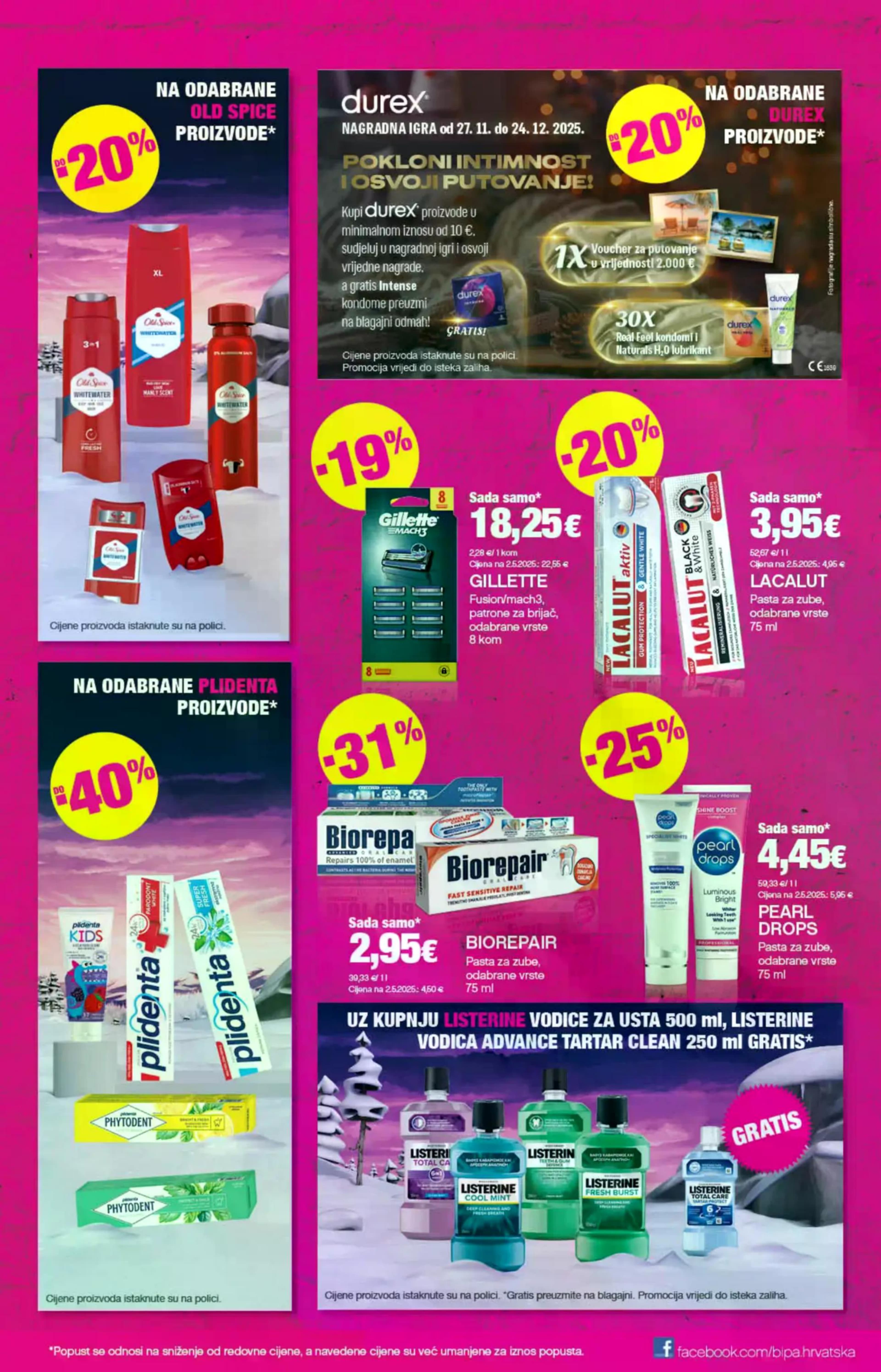 Stranica 19. Bipa kataloga - Akcije od 27.11. do 10.12.2025.