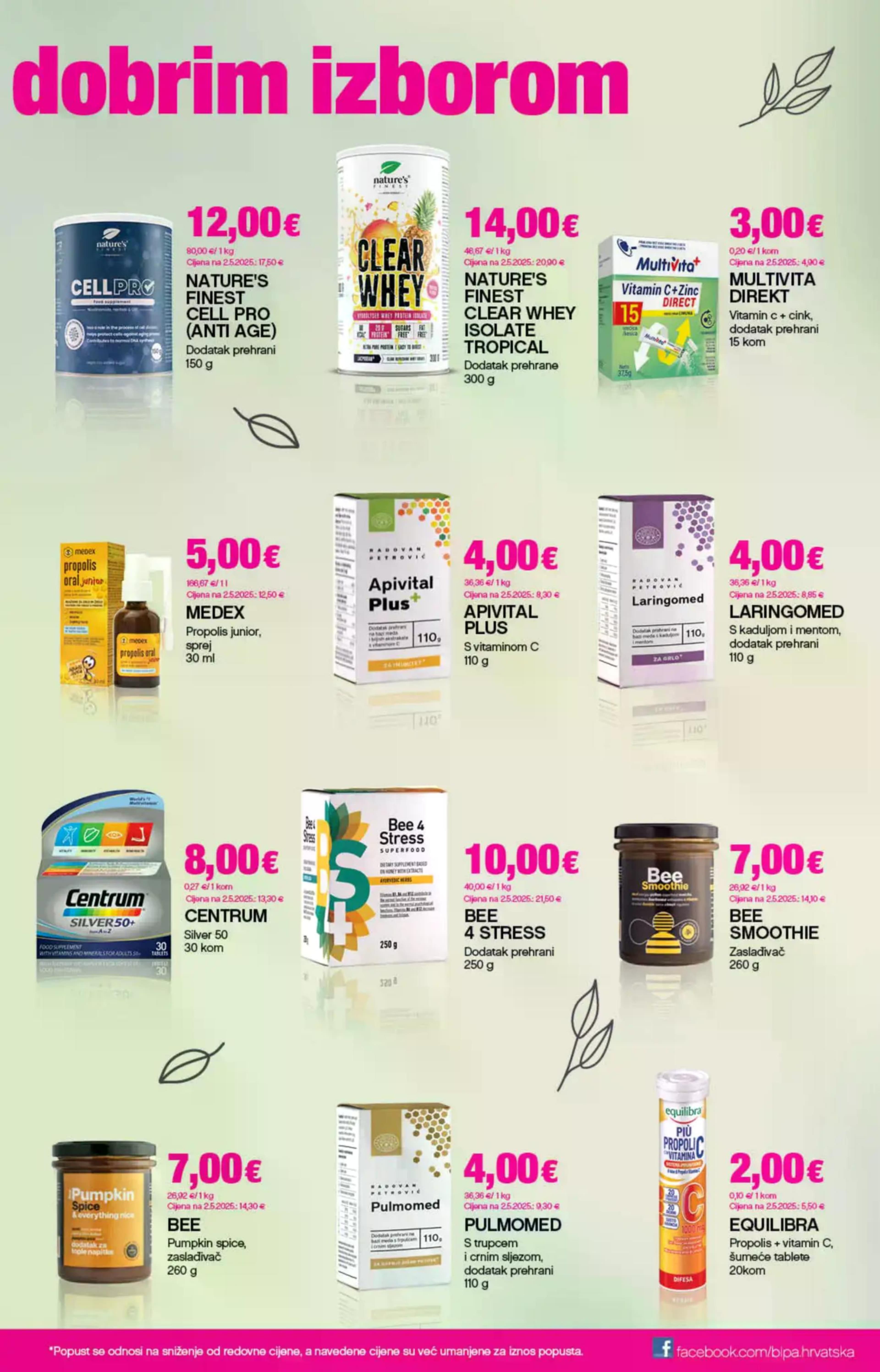 Stranica 21. Bipa kataloga - Akcije od 27.11. do 10.12.2025.