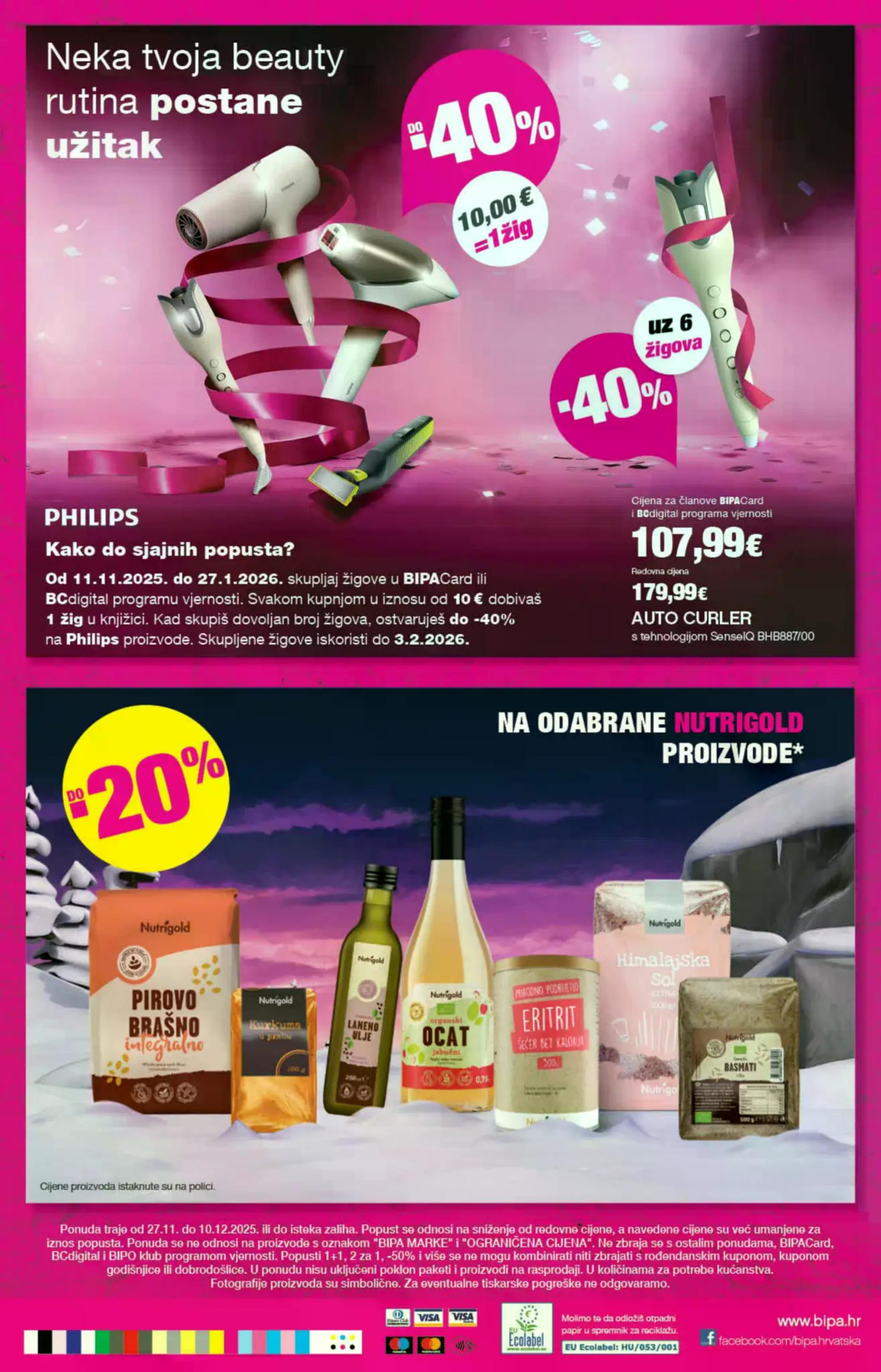 Stranica 33. Bipa kataloga - Akcije od 27.11. do 10.12.2025.