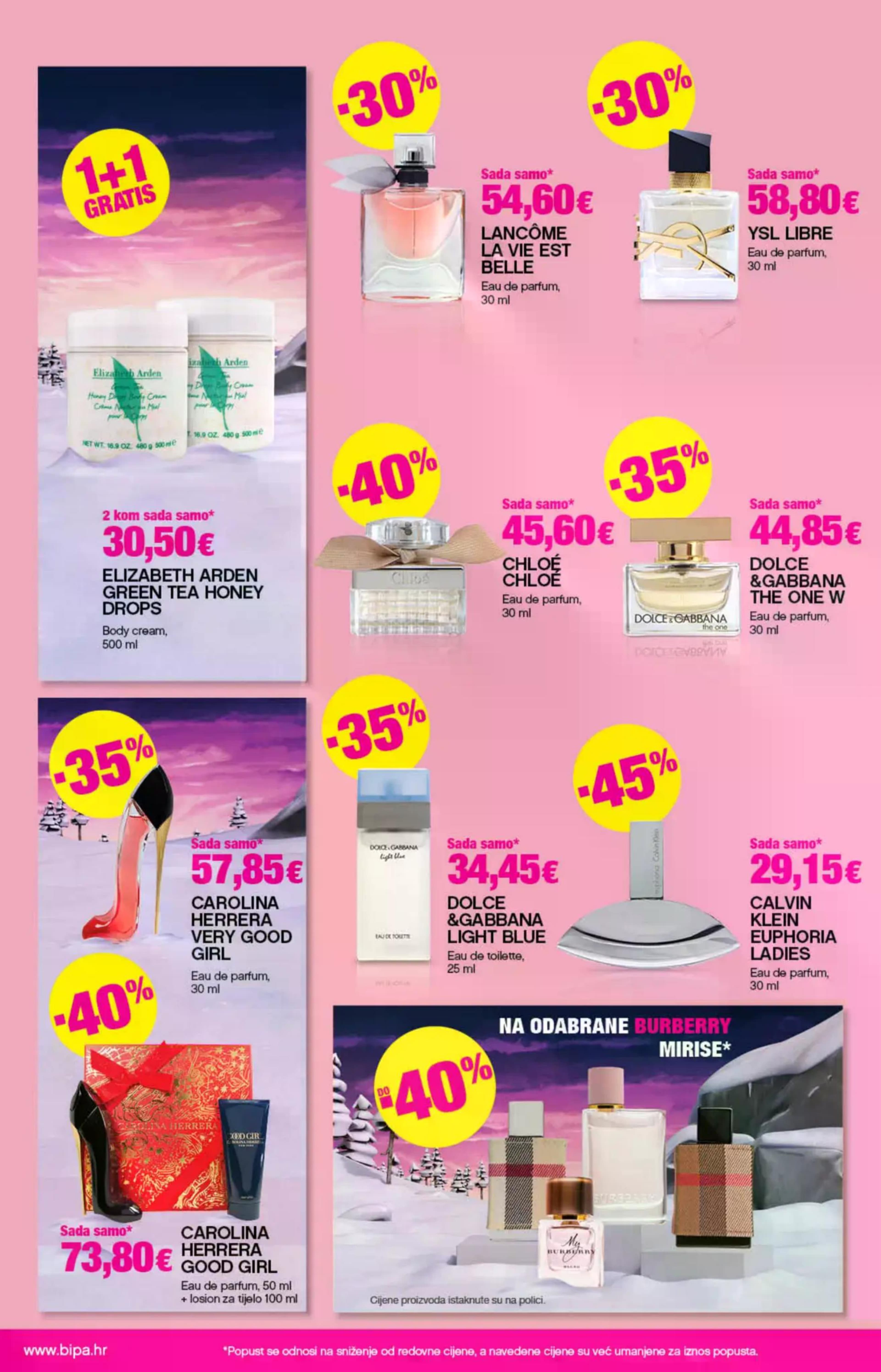 Page from catalog: Akcijska ponuda