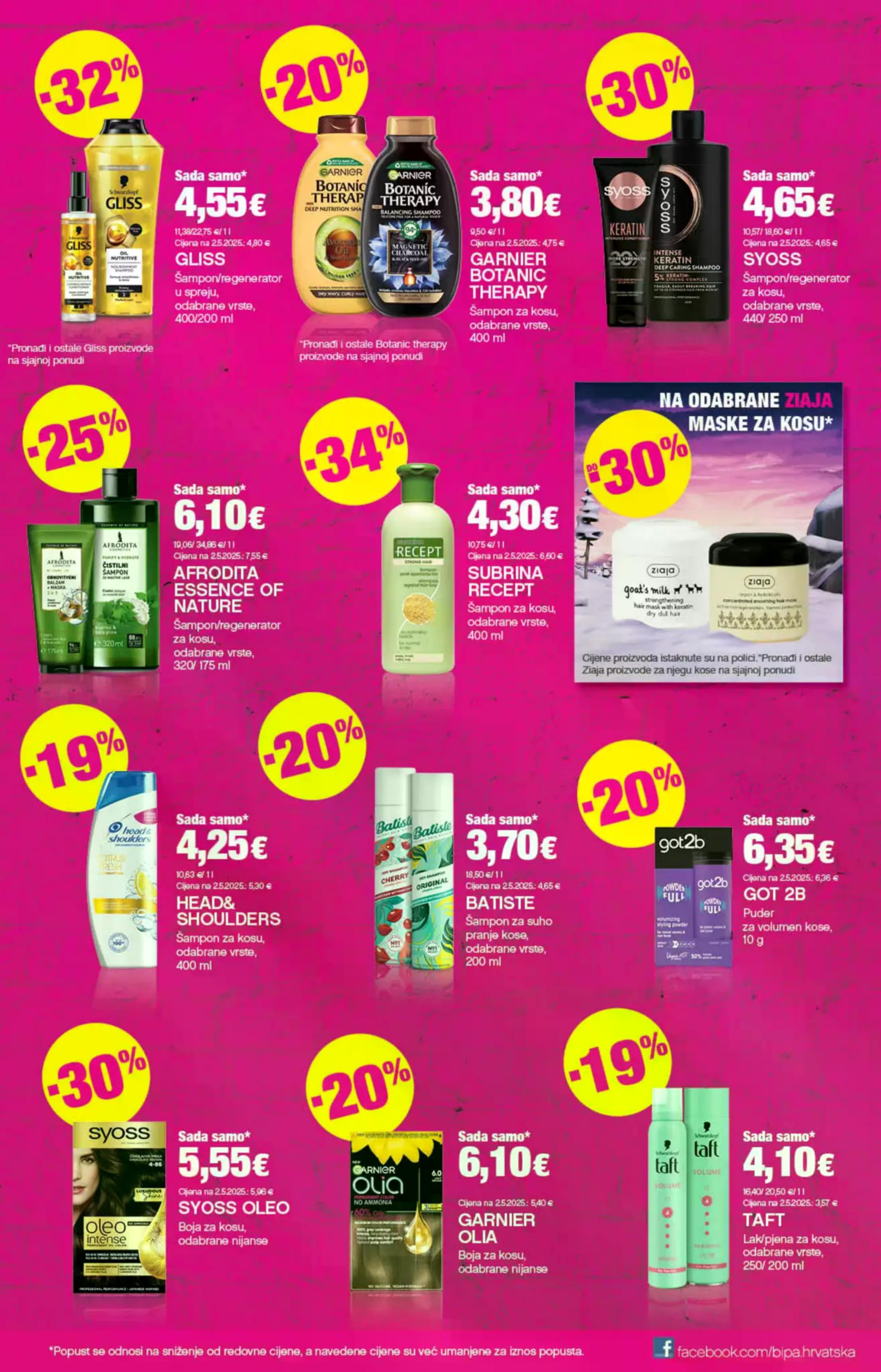 Page from catalog: Akcijska ponuda