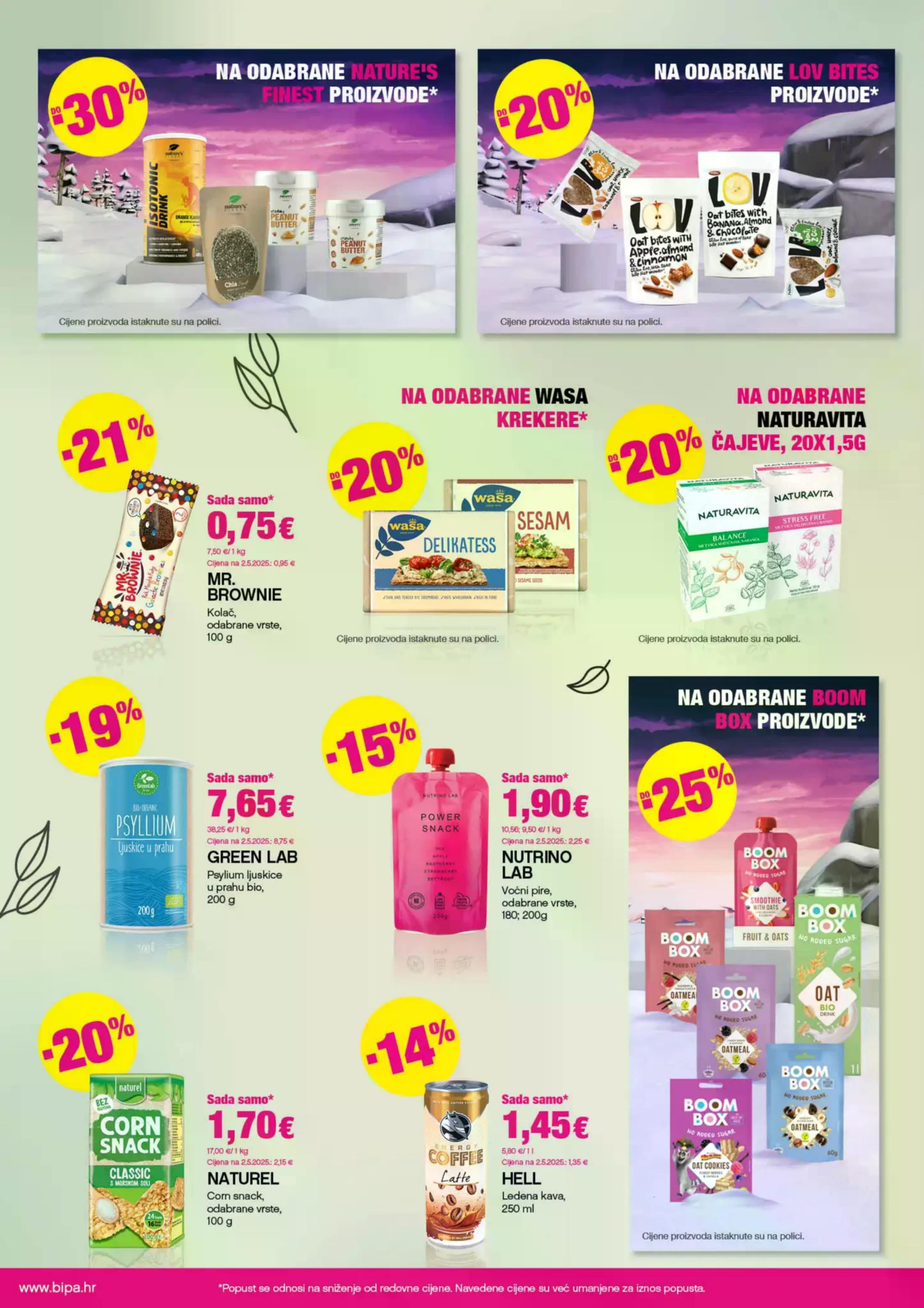 Page from catalog: Akcijska ponuda