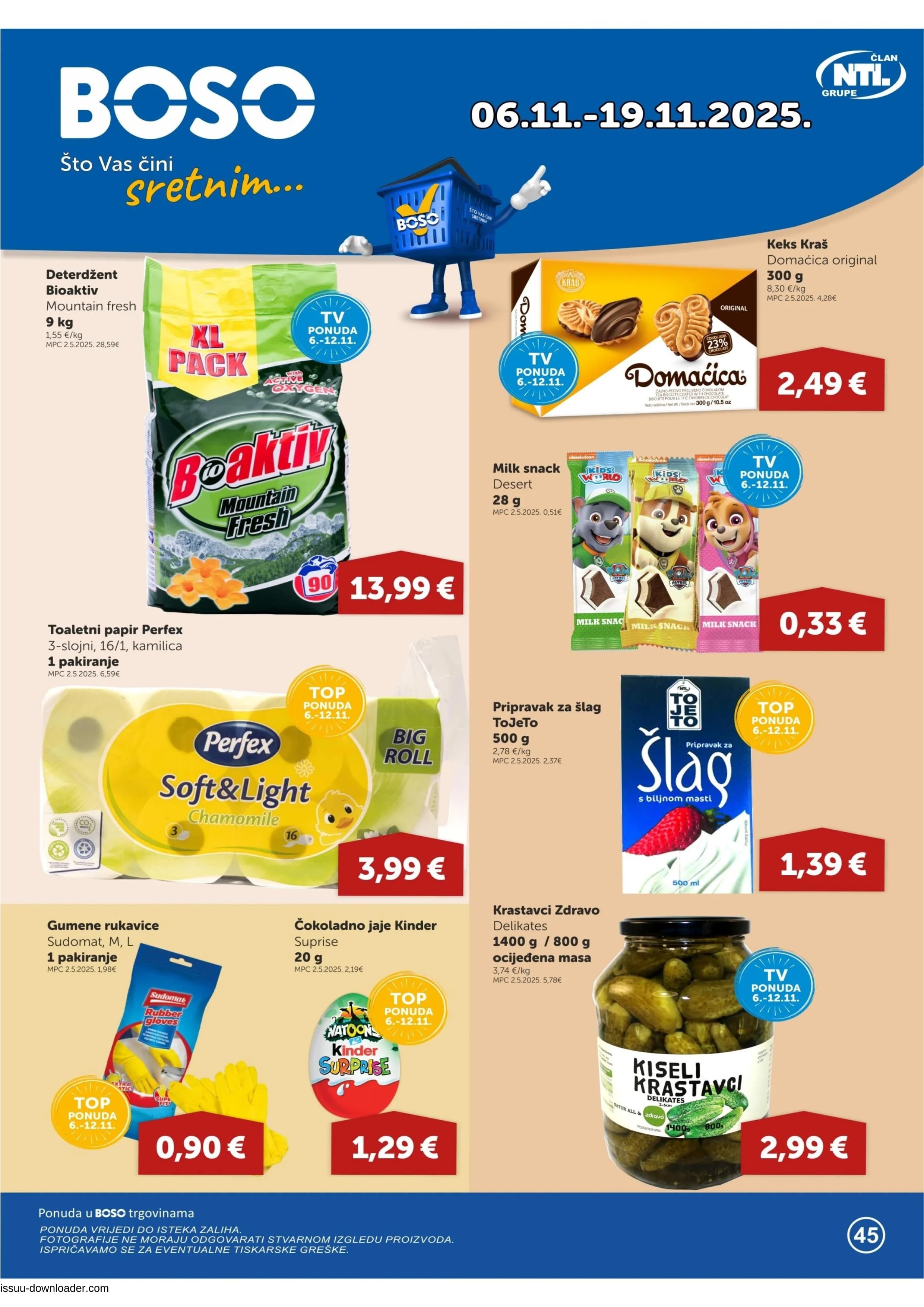 Page from catalog: Akcijska ponuda