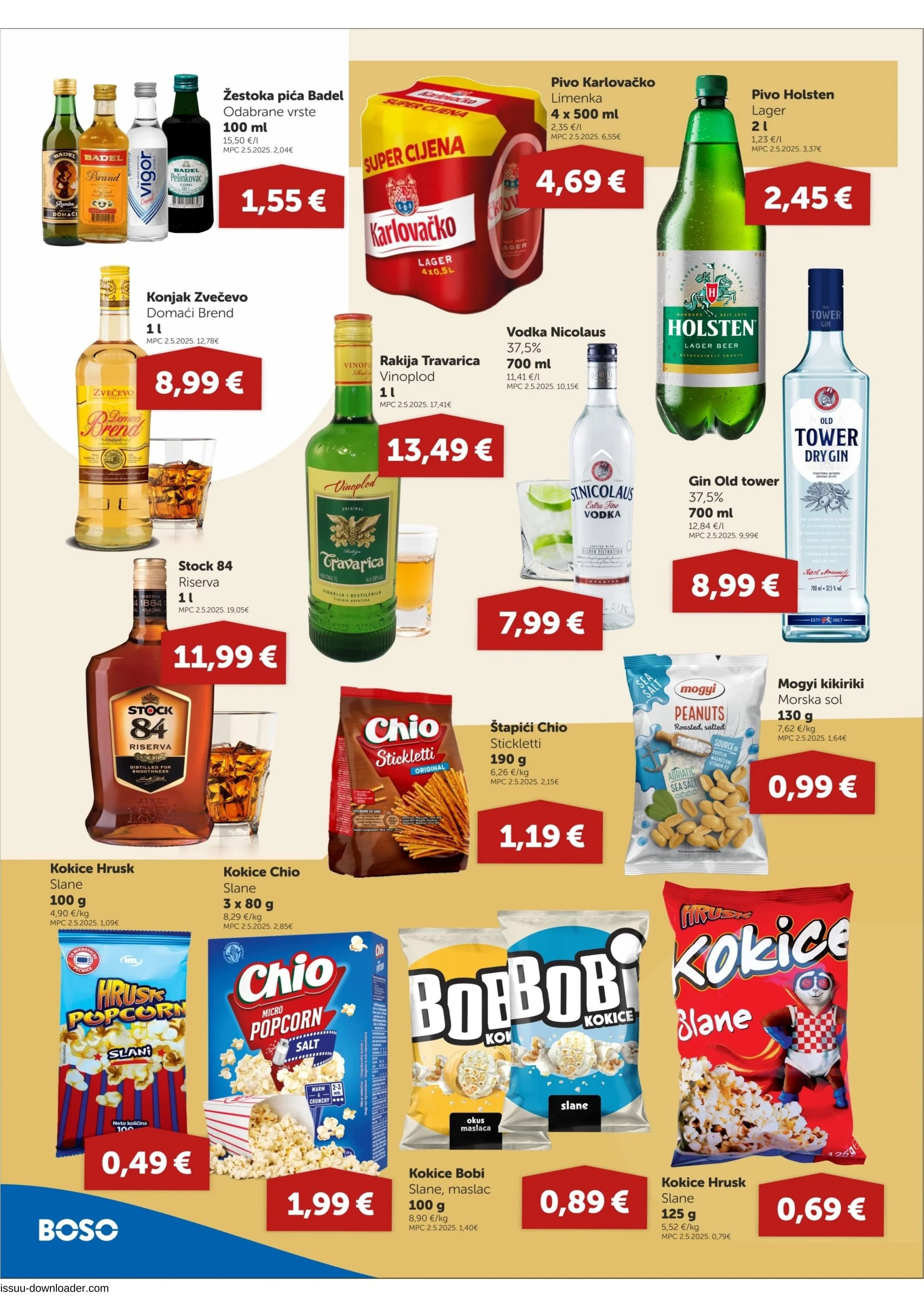 Page from catalog: Akcijska ponuda