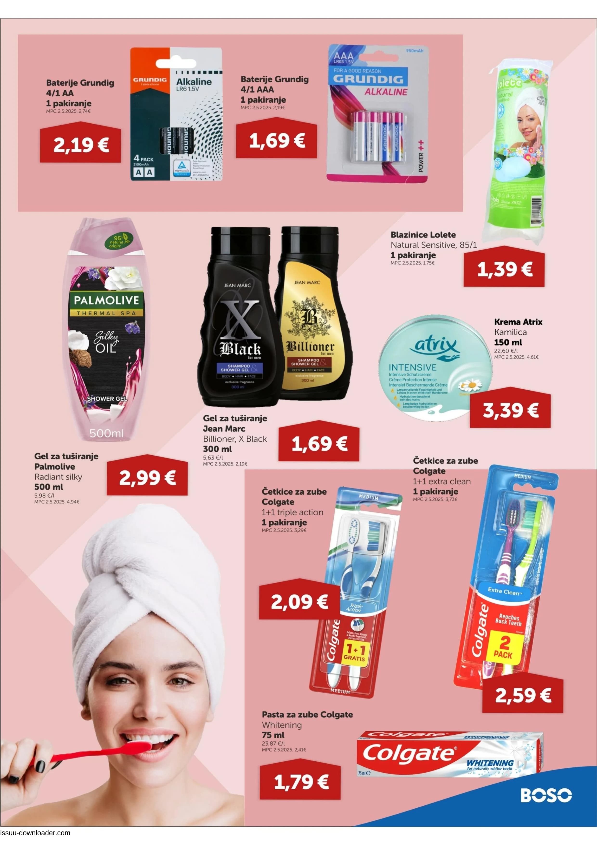 Page from catalog: Akcijska ponuda