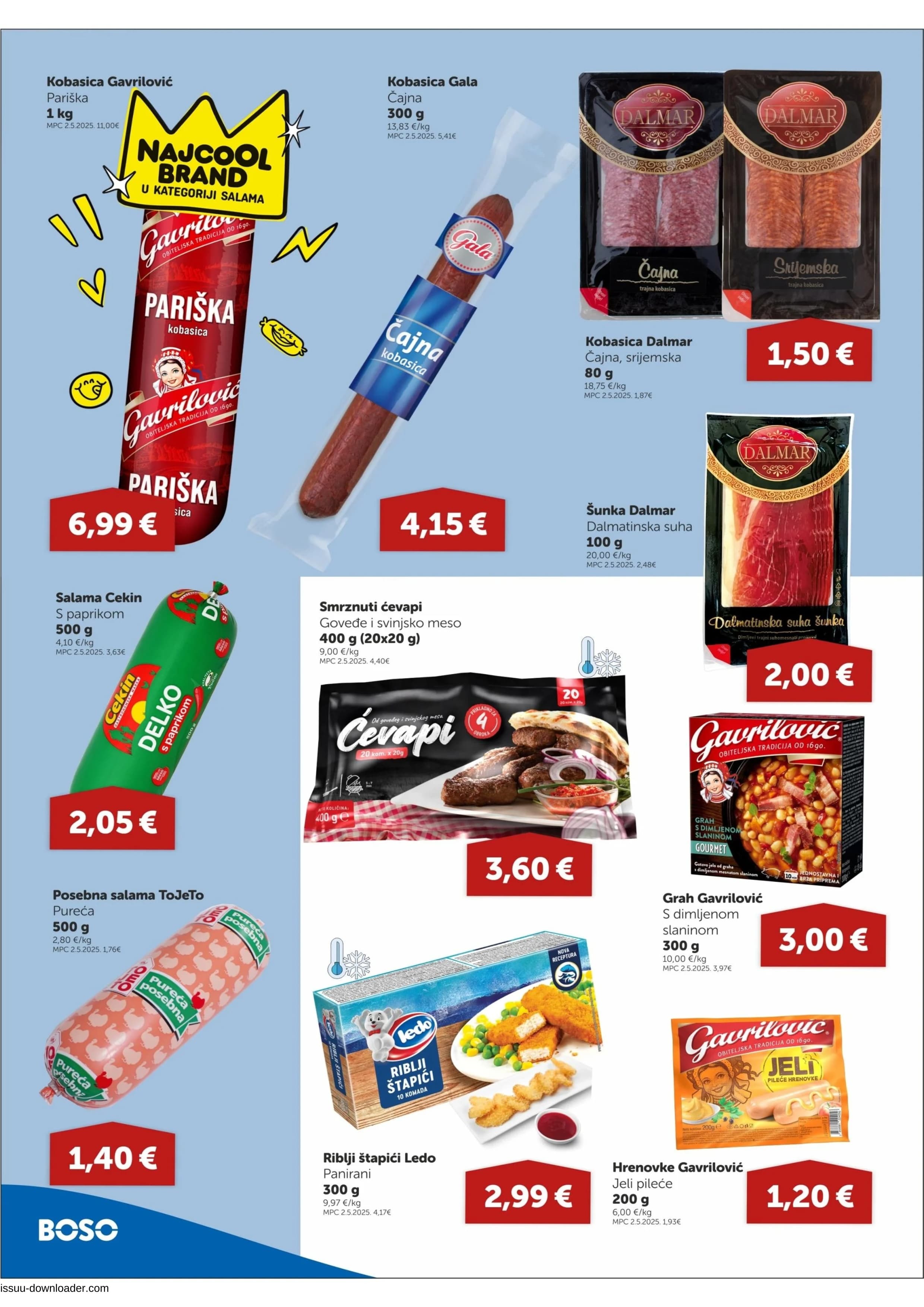 Page from catalog: Akcijska ponuda