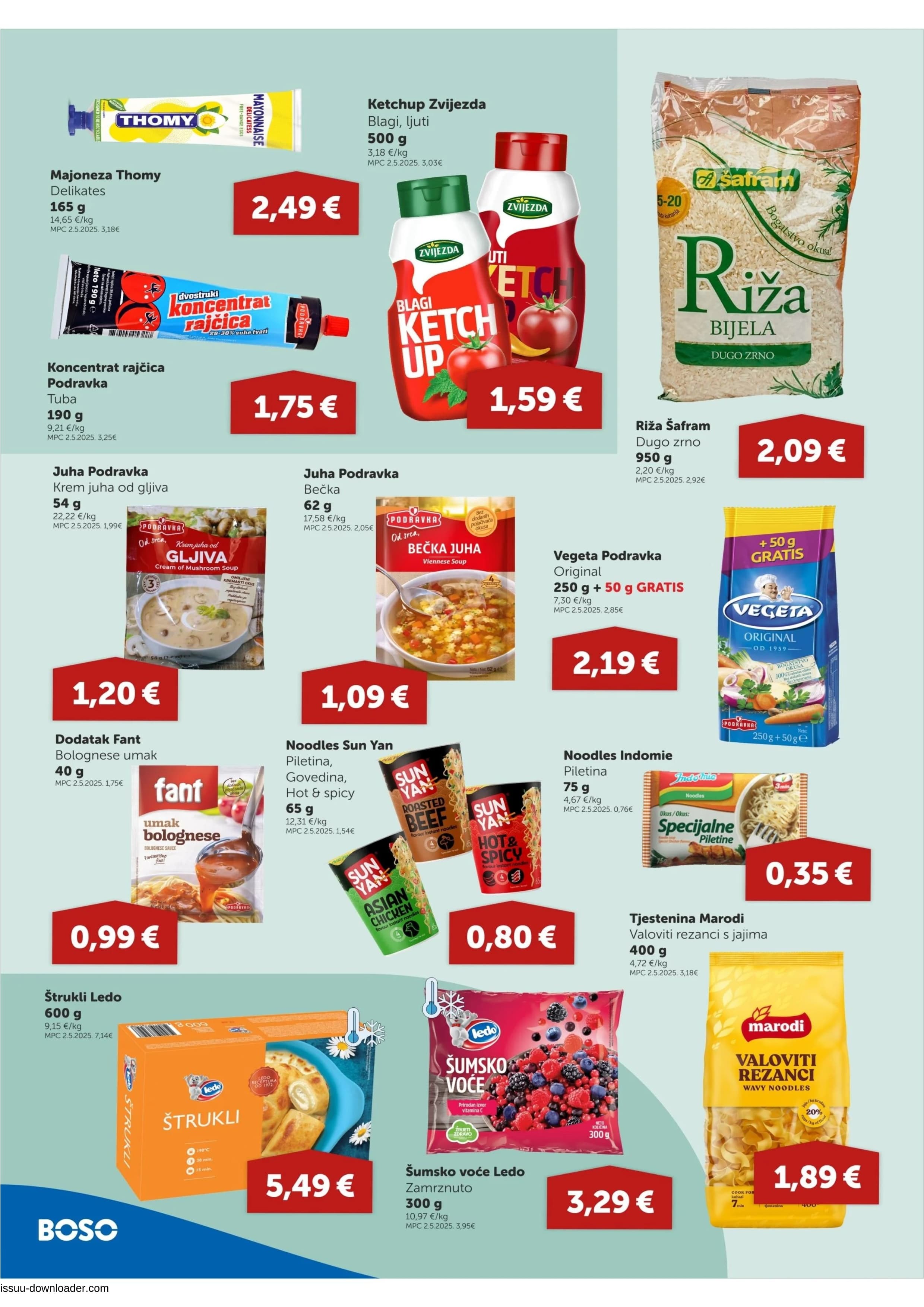 Page from catalog: Akcijska ponuda