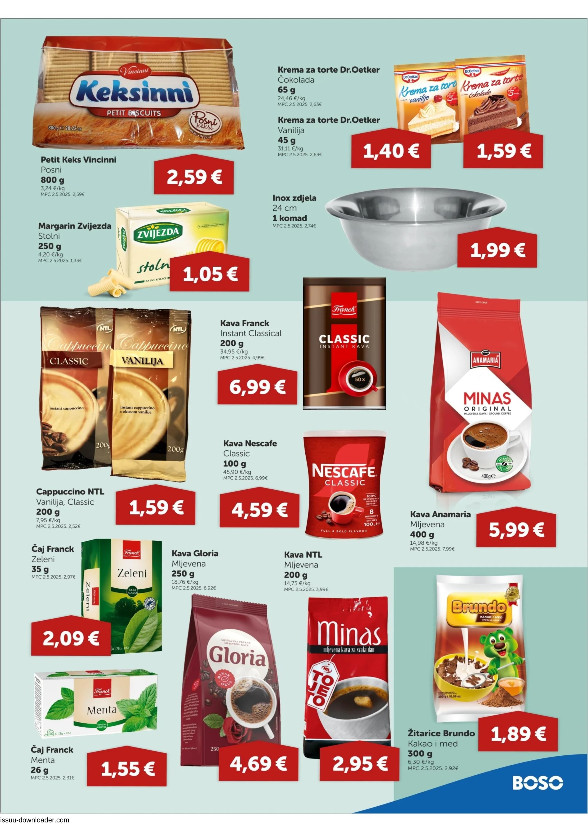 Page from catalog: Akcijska ponuda