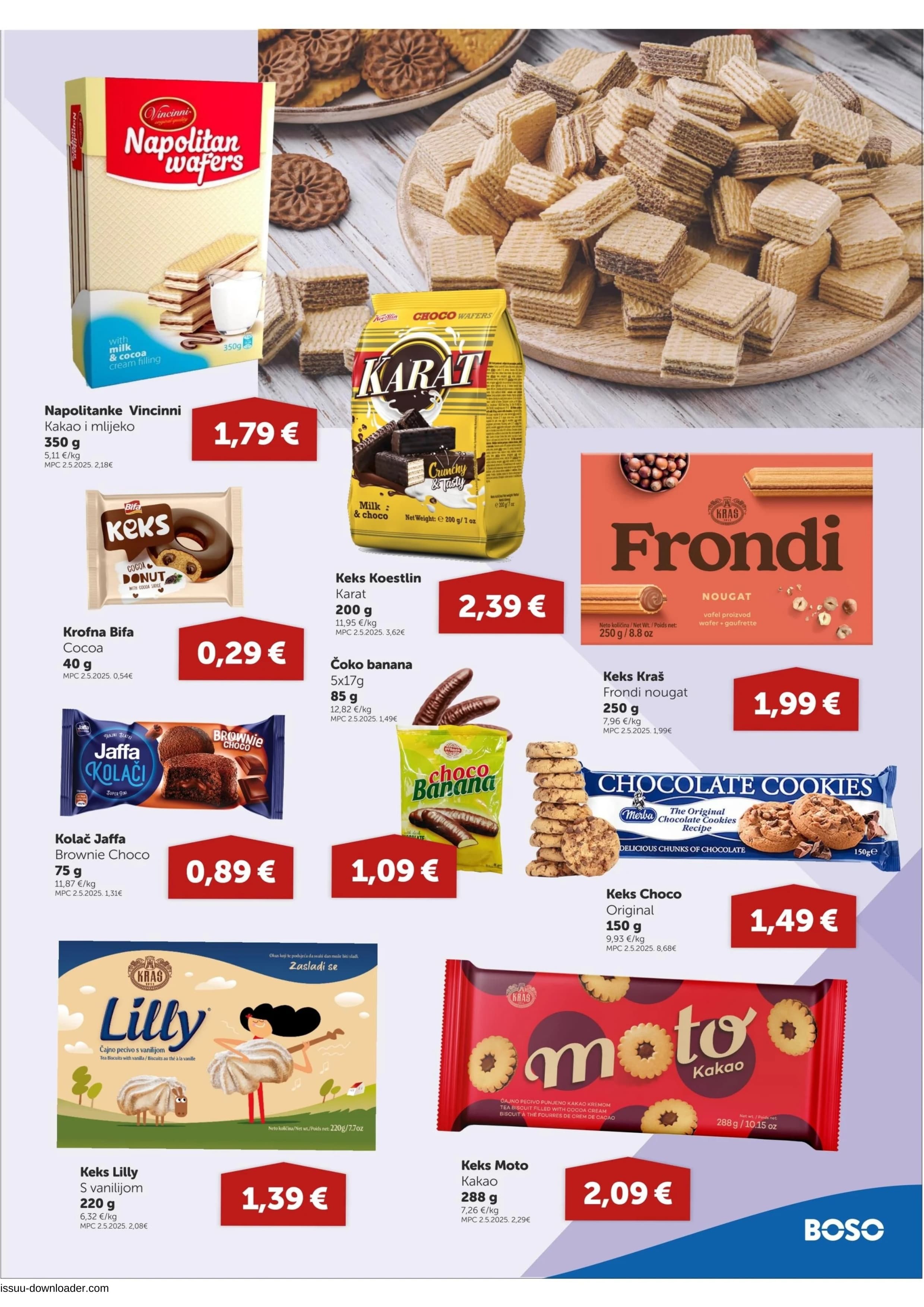 Page from catalog: Akcijska ponuda