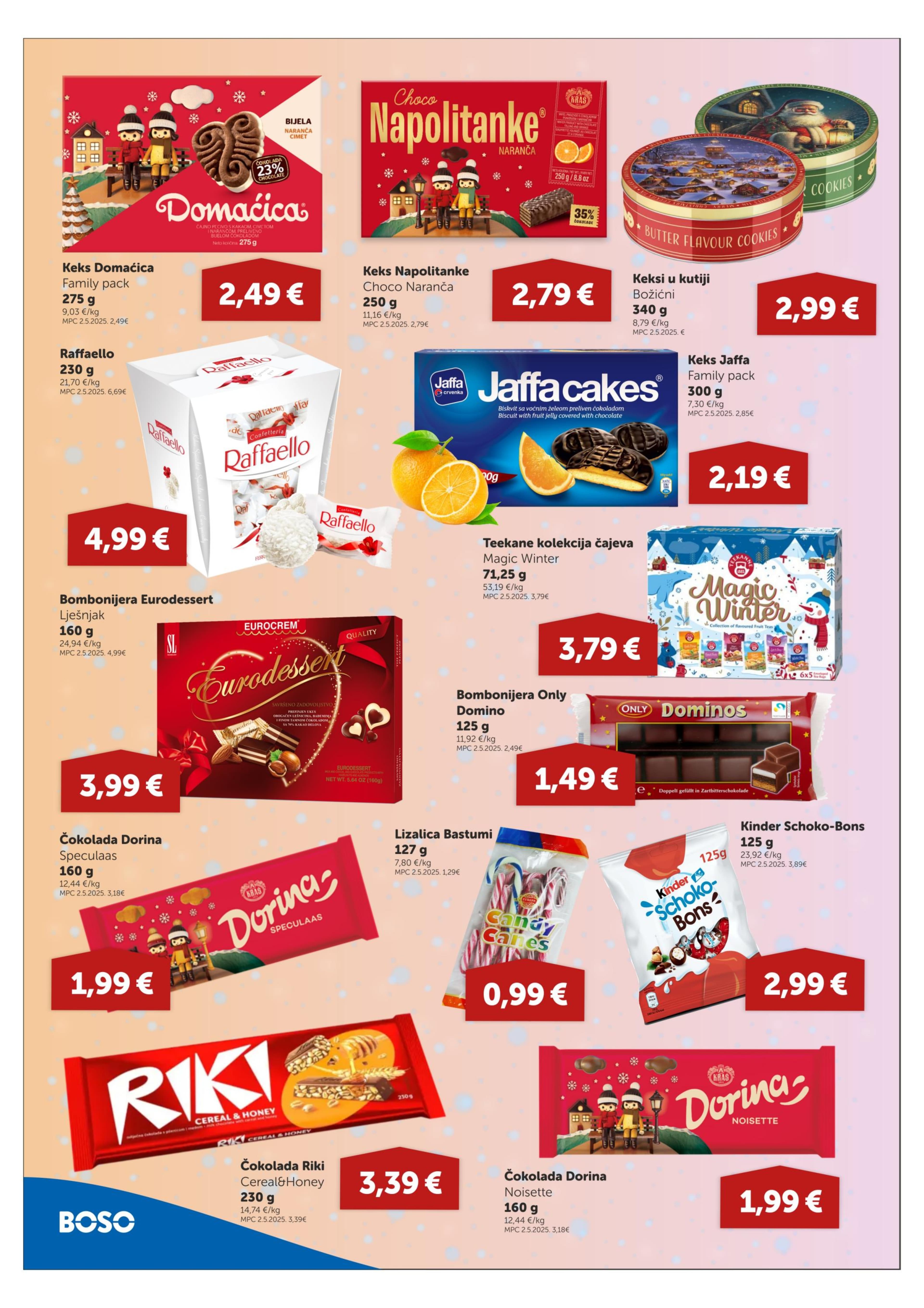 Page from catalog: Božić