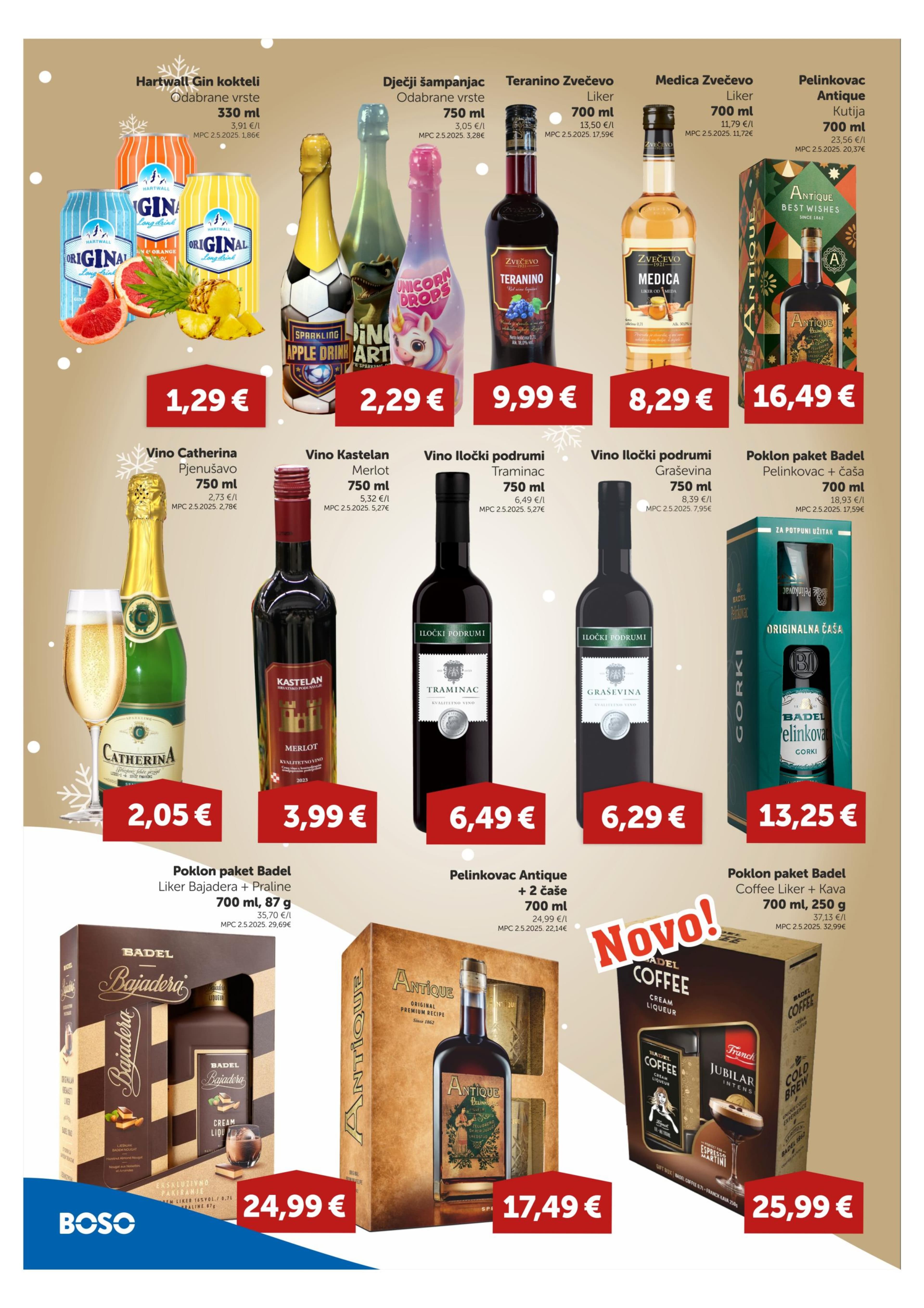 Page from catalog: Božić