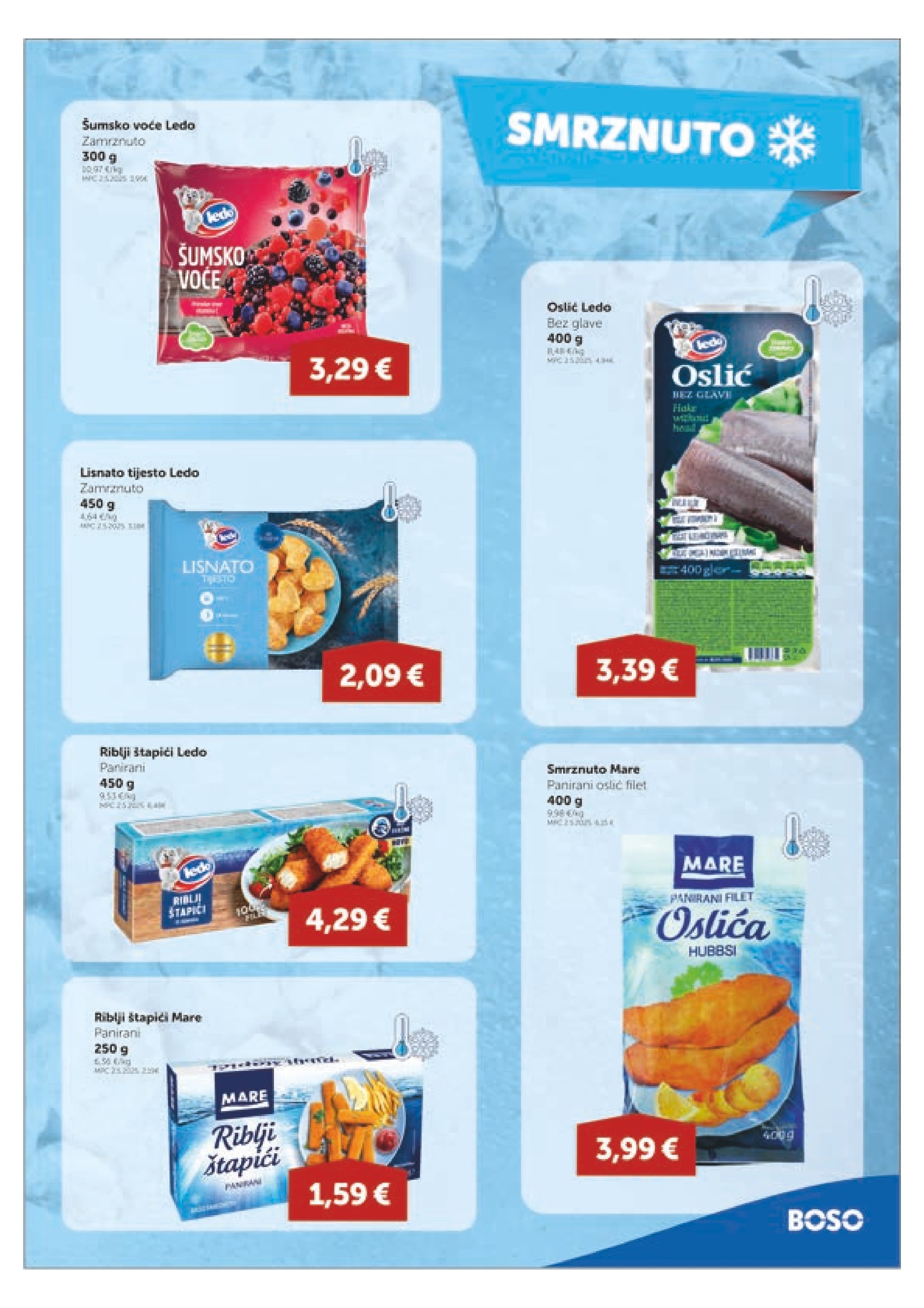 Page from catalog: Akcijska ponuda