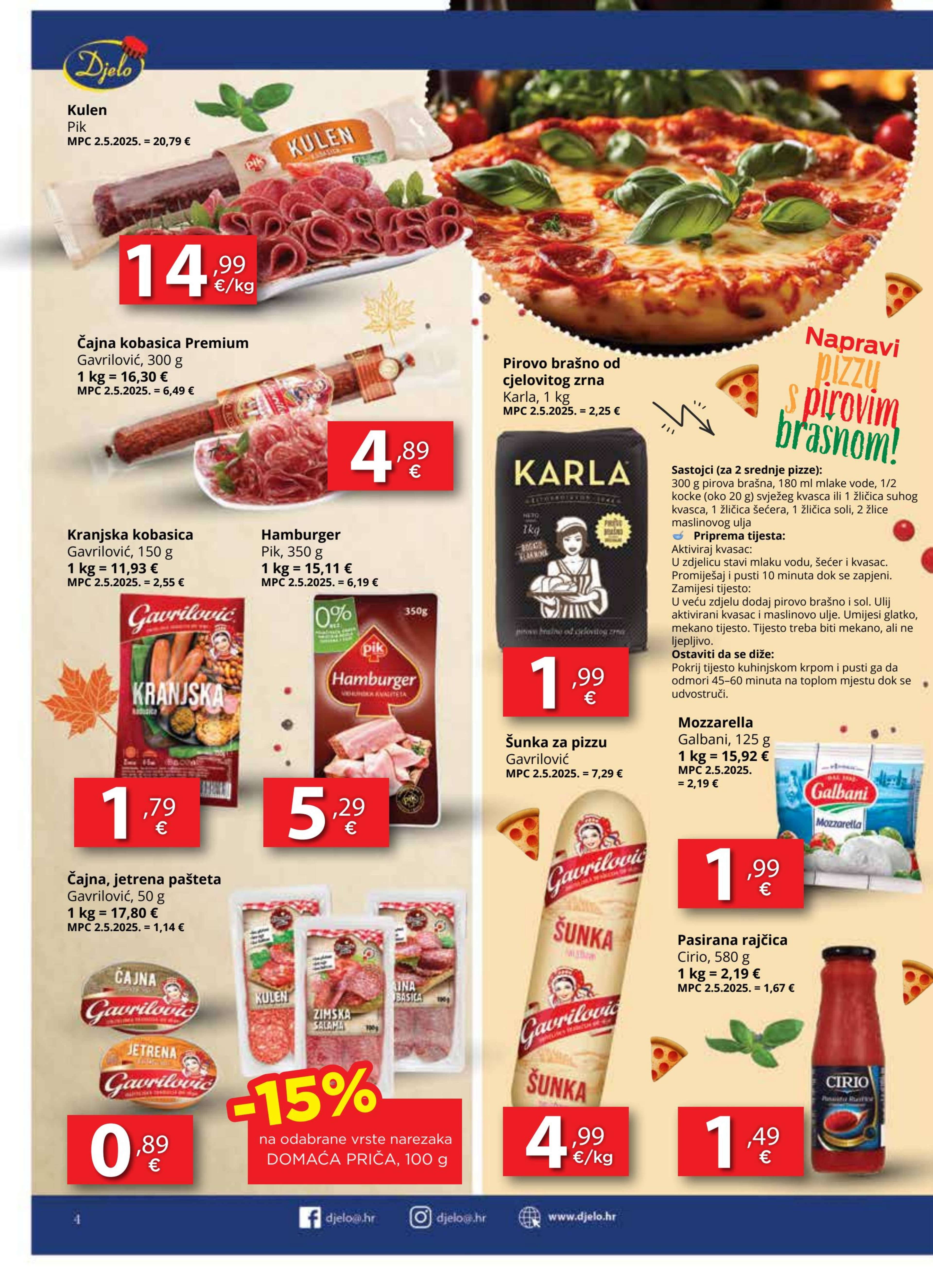 Page from catalog: Akcijska ponuda