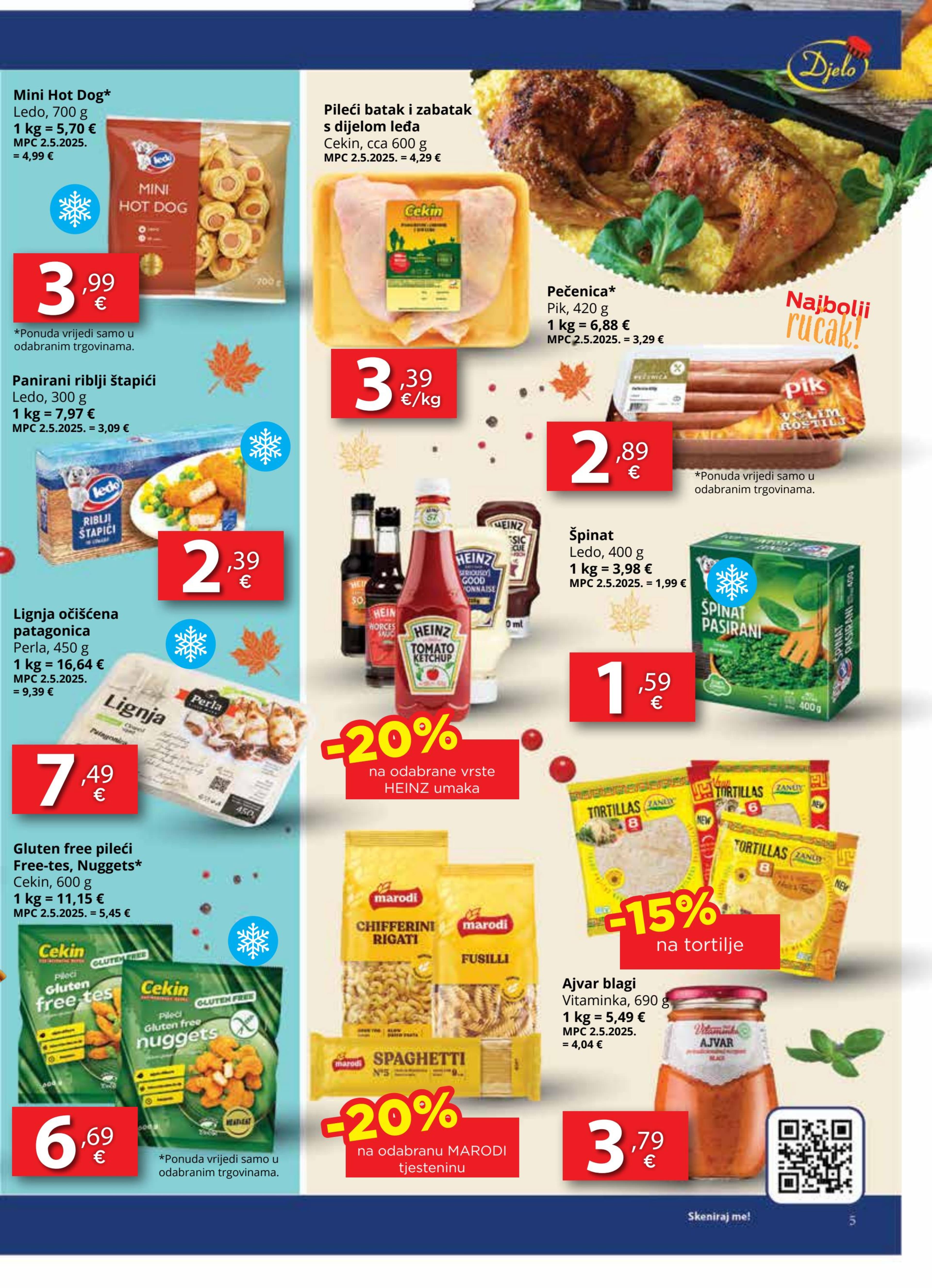 Page from catalog: Akcijska ponuda