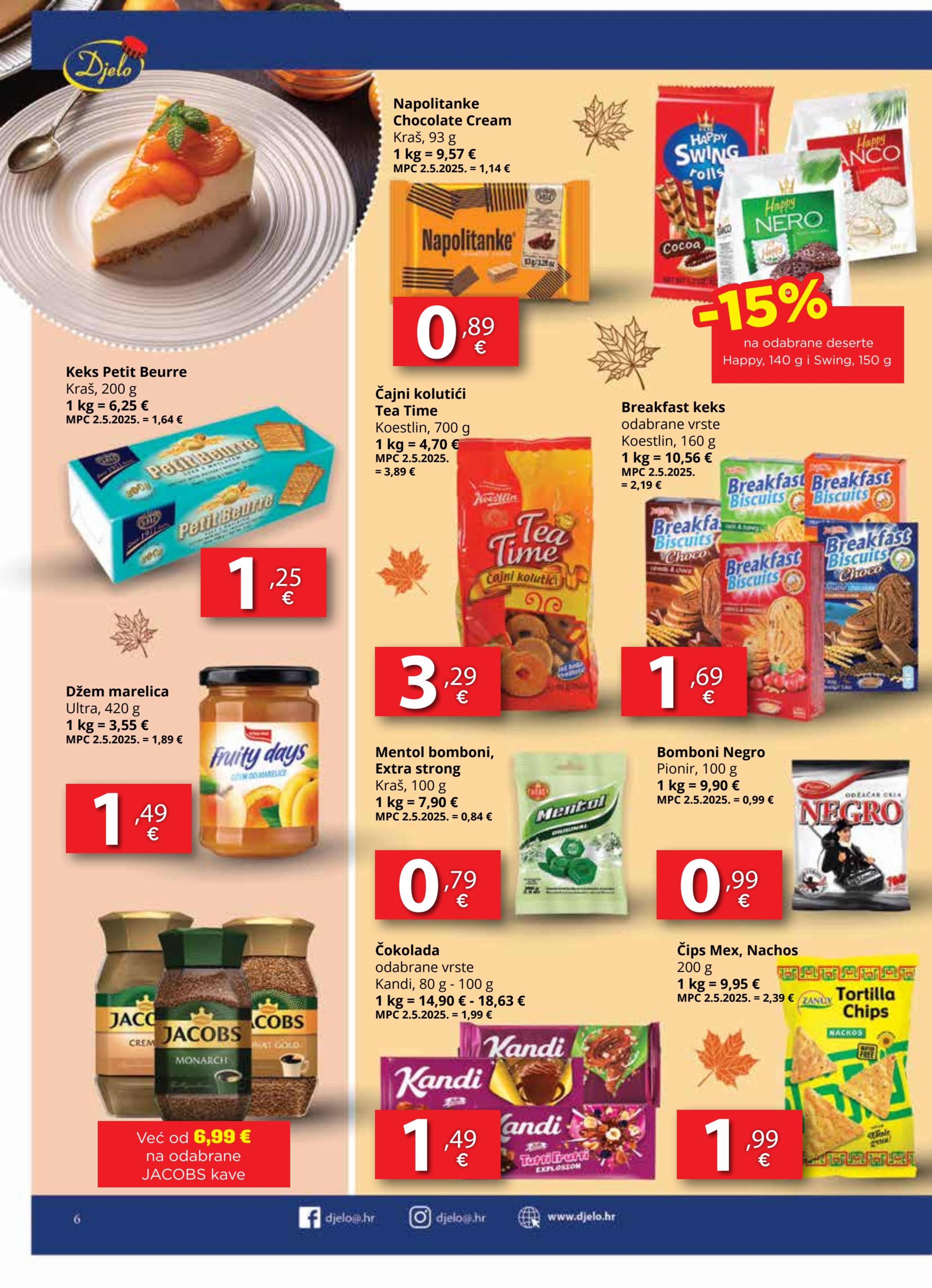 Page from catalog: Akcijska ponuda