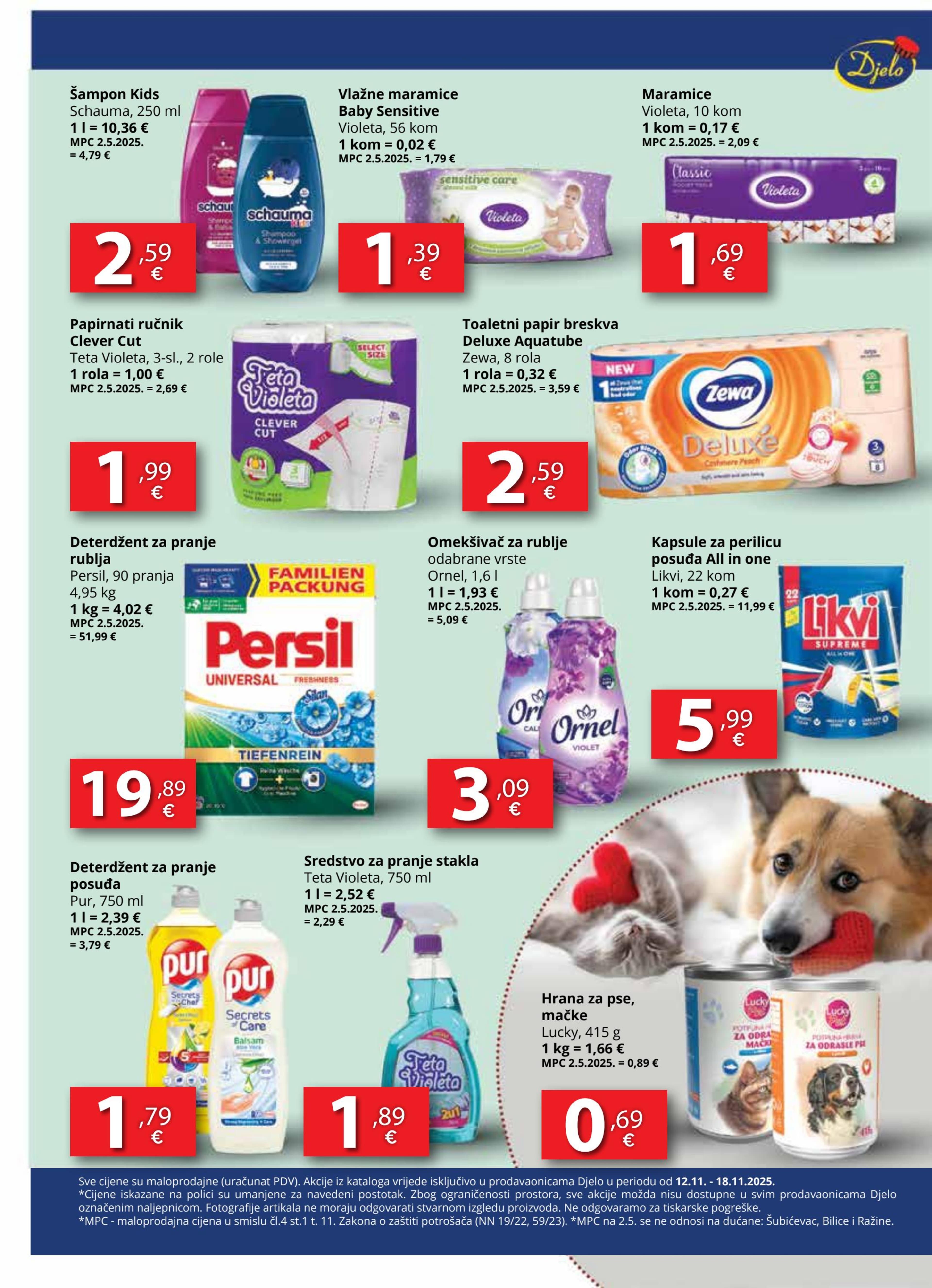 Page from catalog: Akcijska ponuda