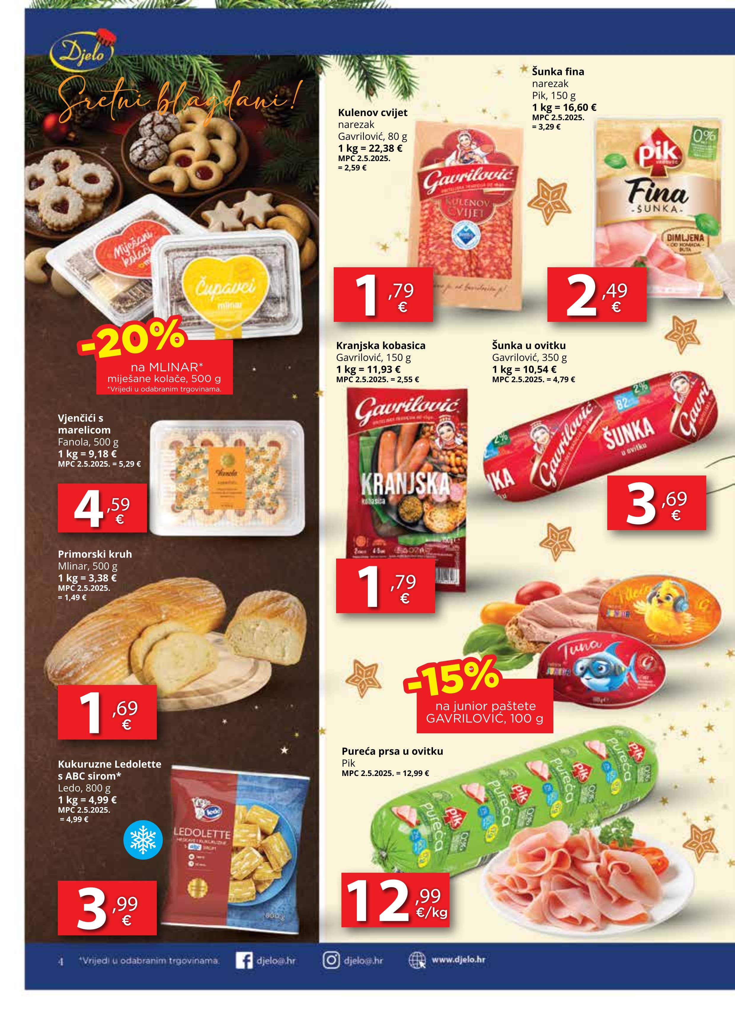 Page from catalog: Akcijska ponuda