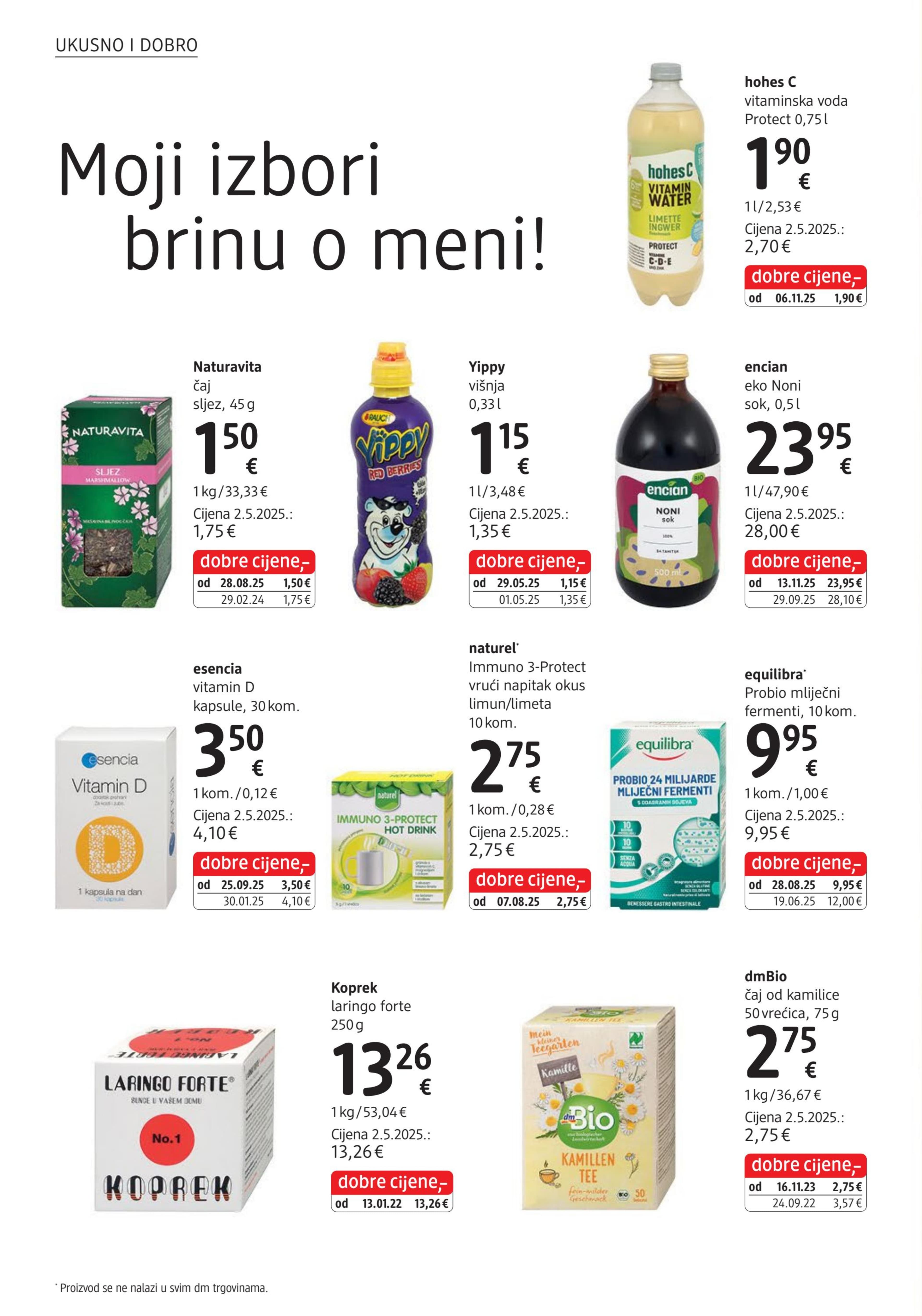 Stranica 24. Dm kataloga - Akcije od 01.12. do 31.12.2025.