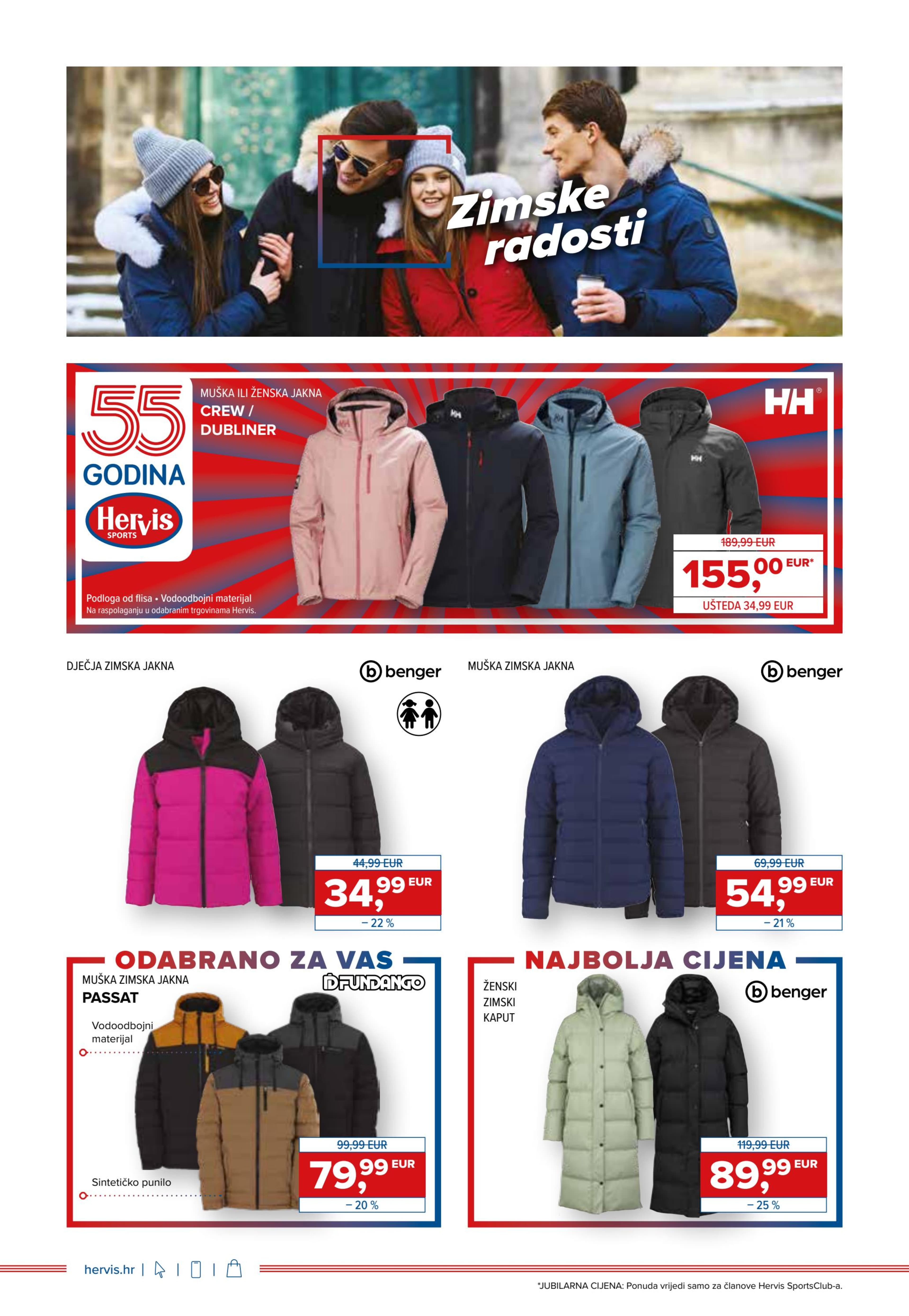 Page from catalog: Otvaranje skijaške sezone