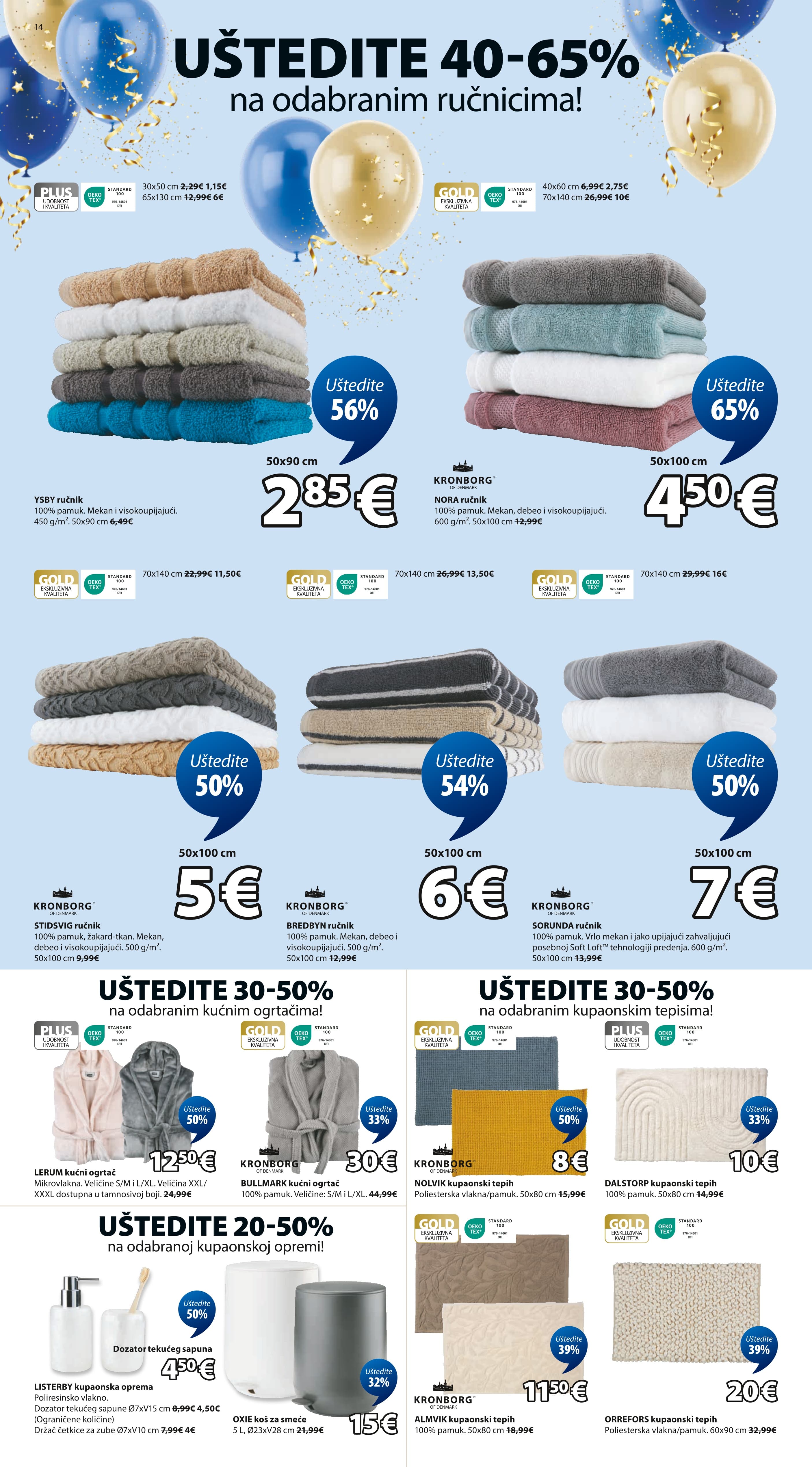 Stranica 15. Jysk kataloga - Akcije od 15.10. do 30.11.2025.