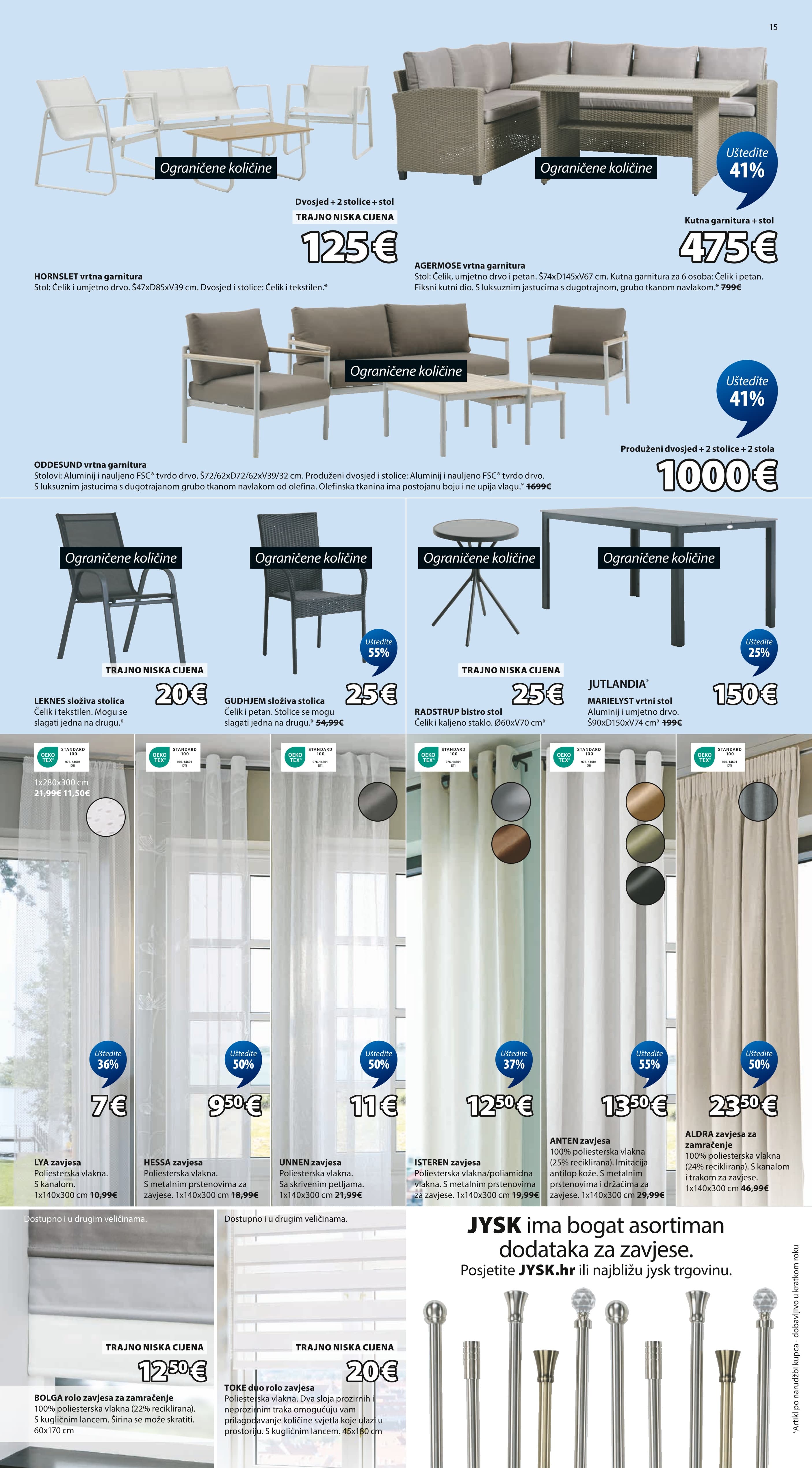 Stranica 16. Jysk kataloga - Akcije od 15.10. do 30.11.2025.