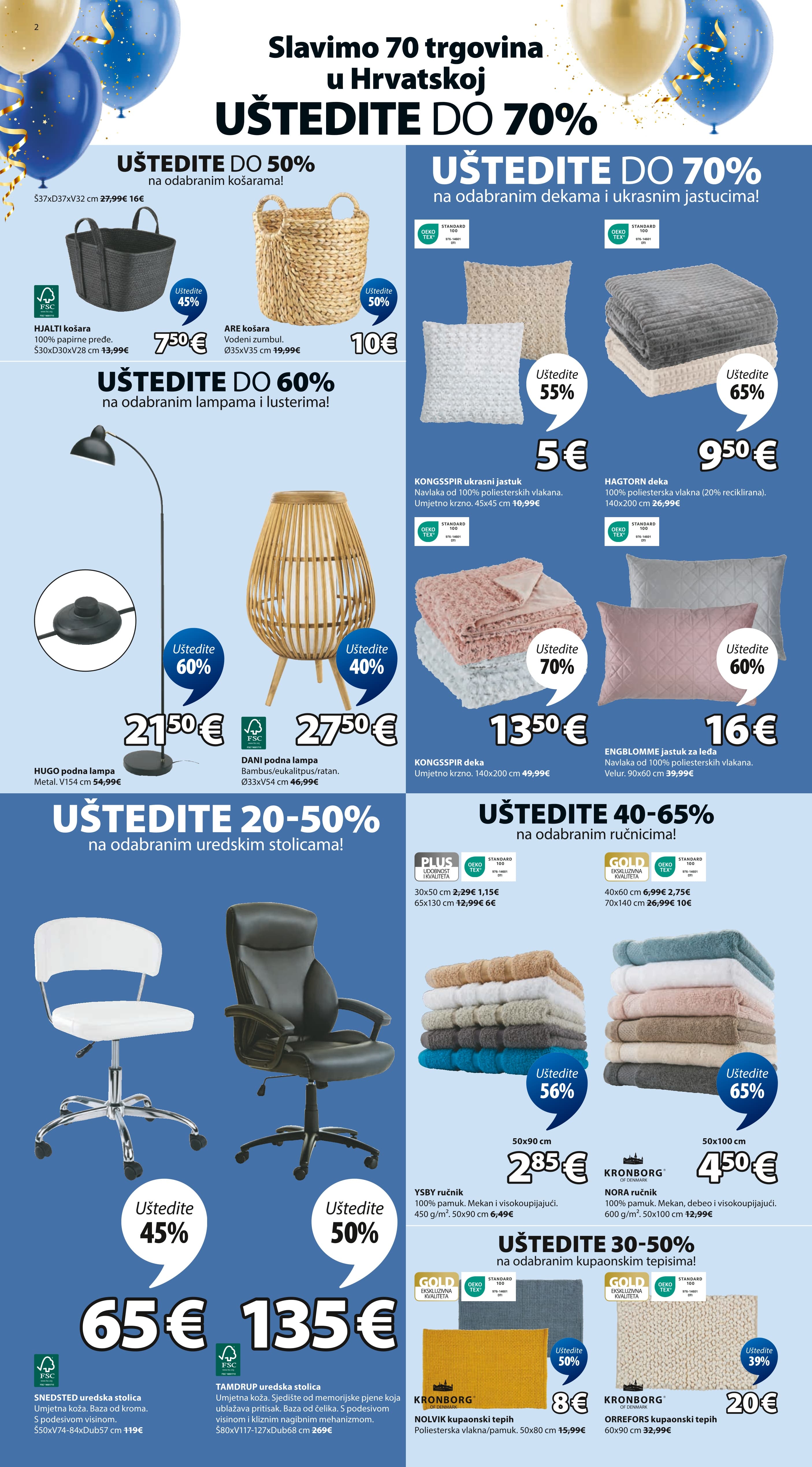 Page from catalog: Akcijska ponuda