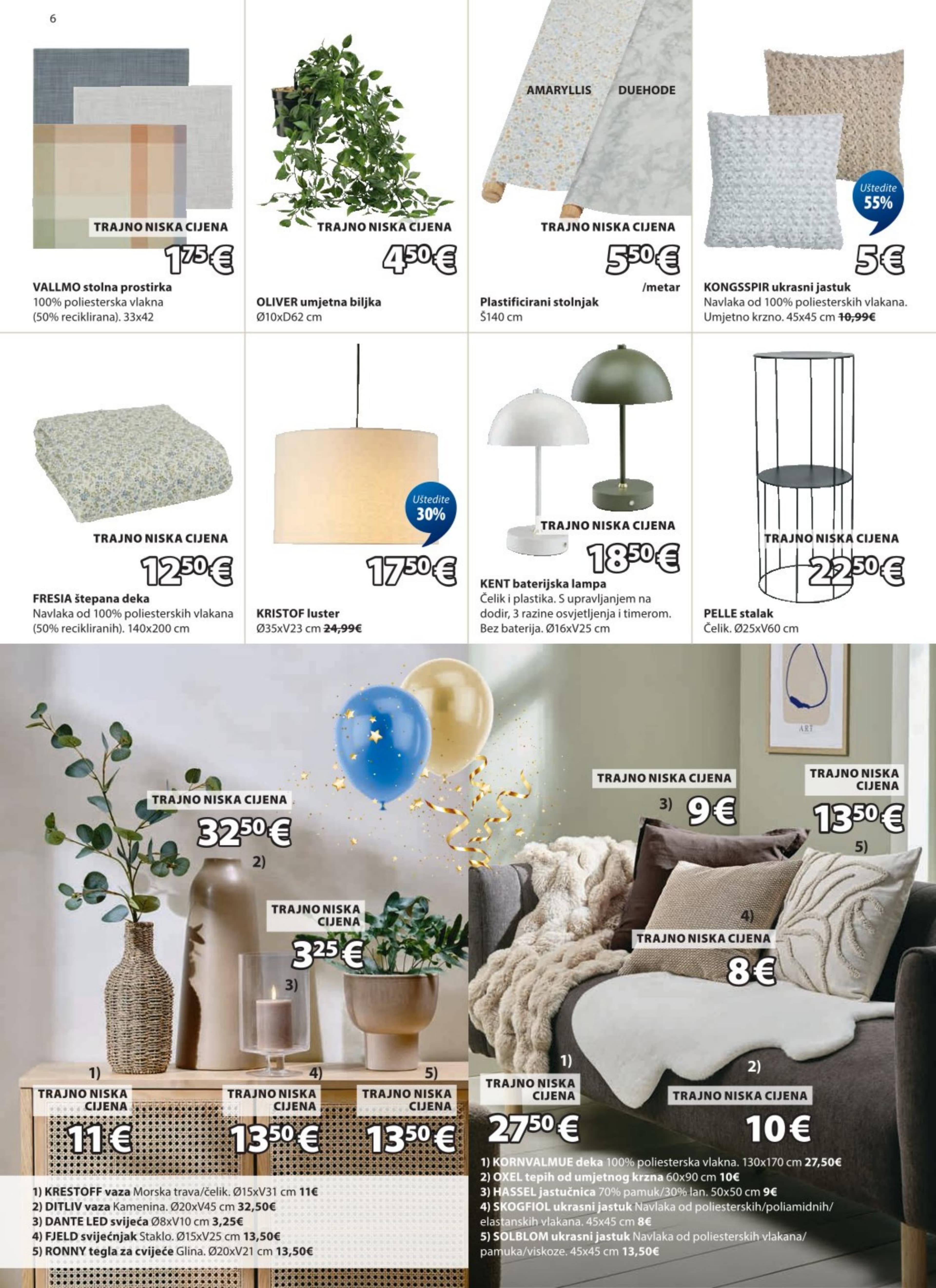 Page from catalog: Akcijska ponuda