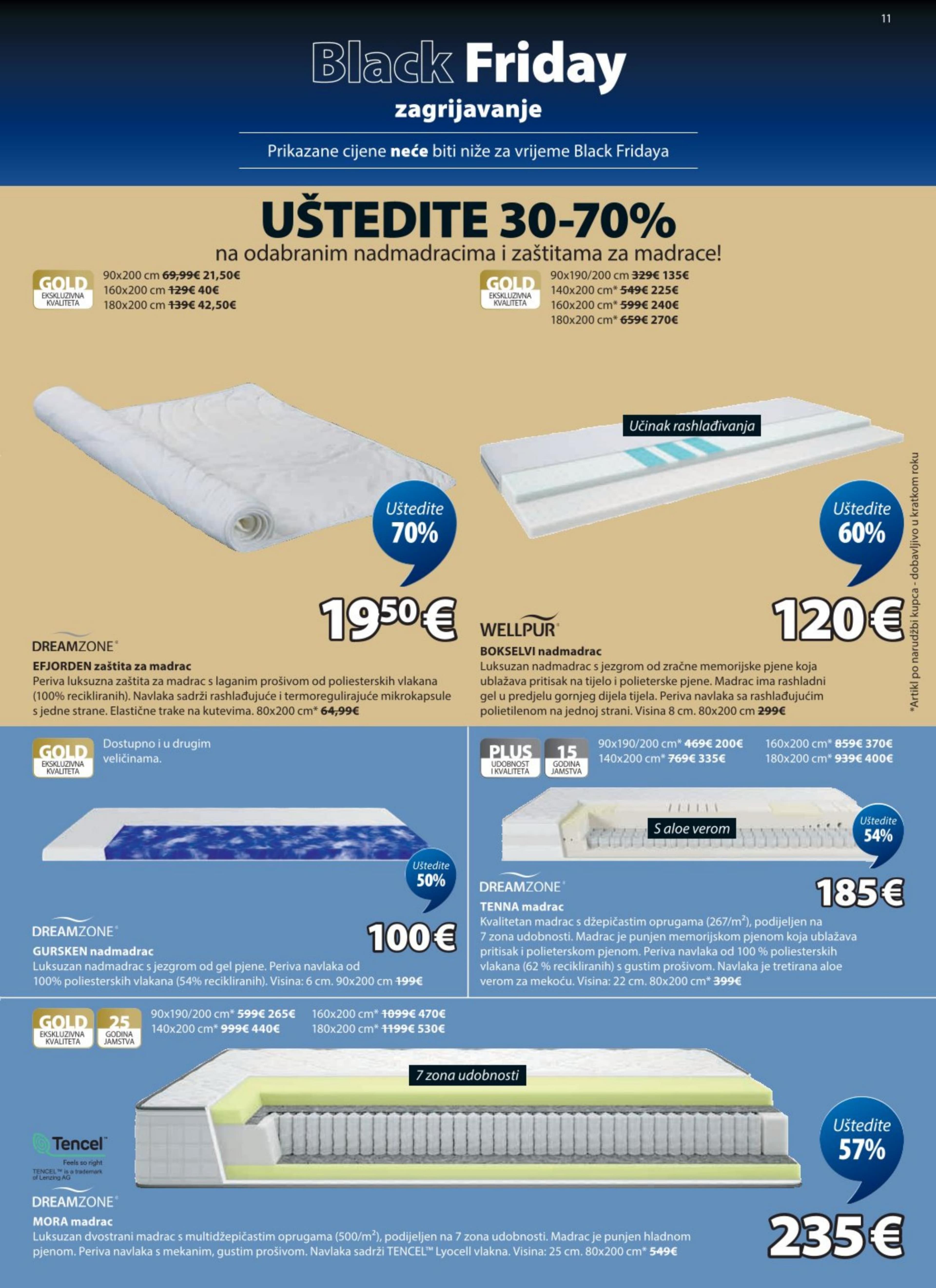 Stranica 11. Jysk kataloga - Akcije od 19.11. do 30.11.2025.