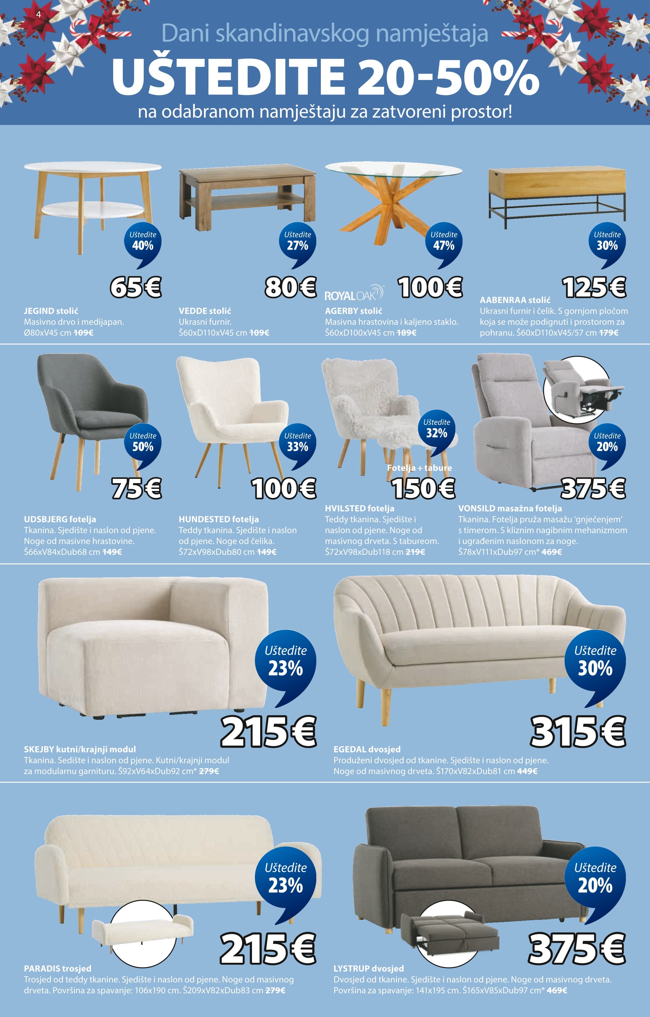 Page from catalog: Akcijska ponuda