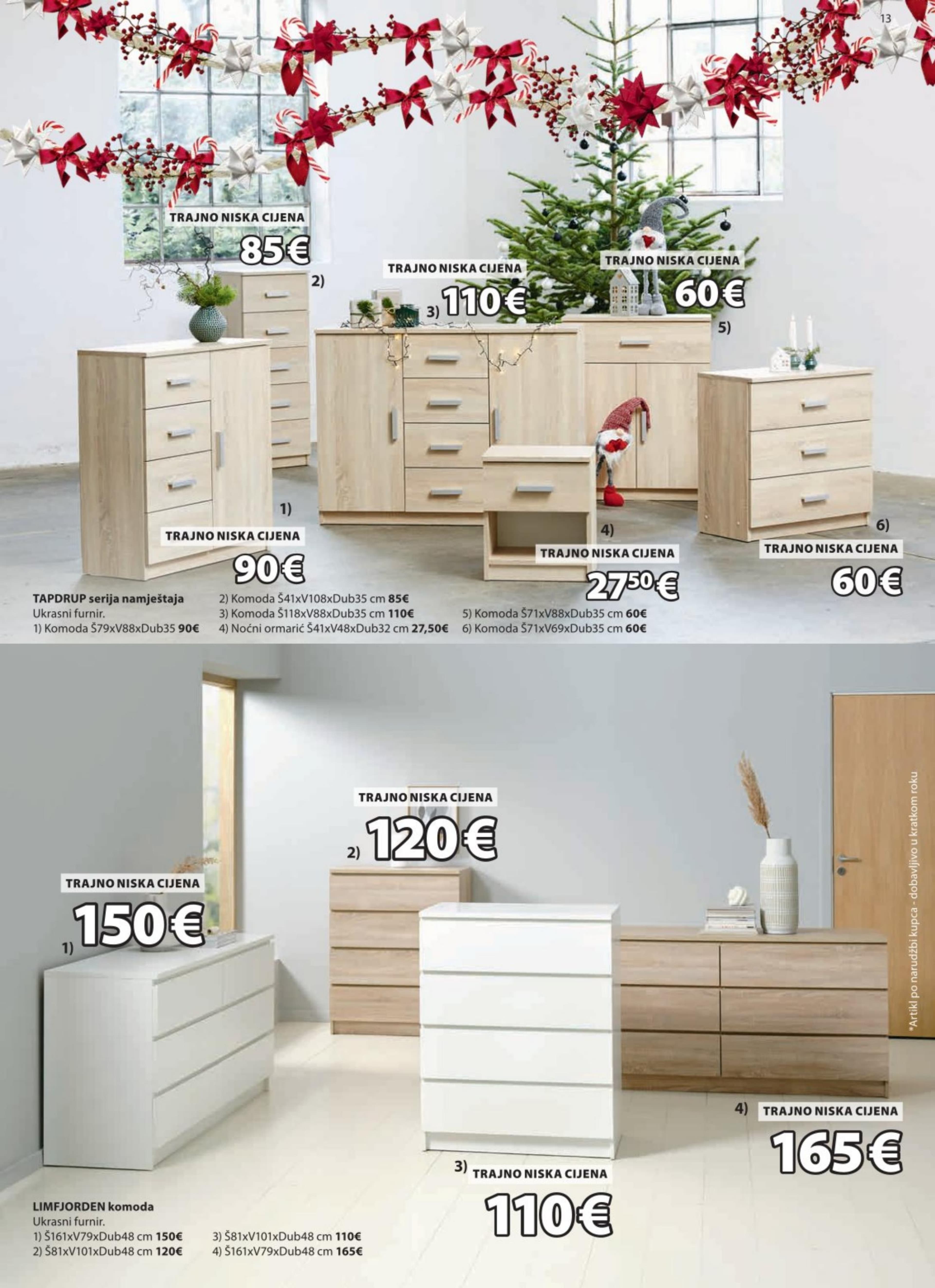 Stranica 13. Jysk kataloga - Akcije od 10.12. do 30.12.2025.