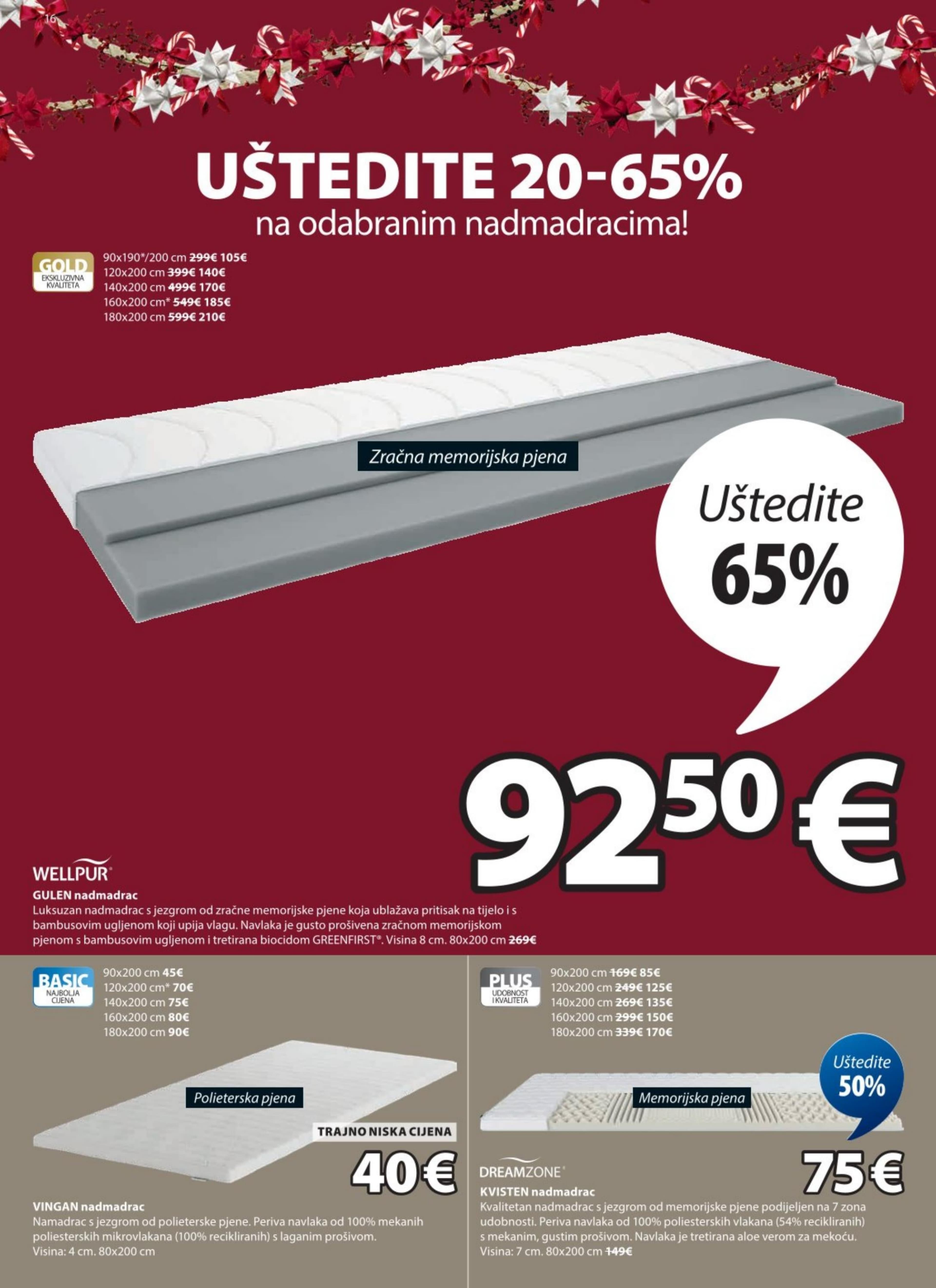 Page from catalog: Izvrsna Božićna ponuda