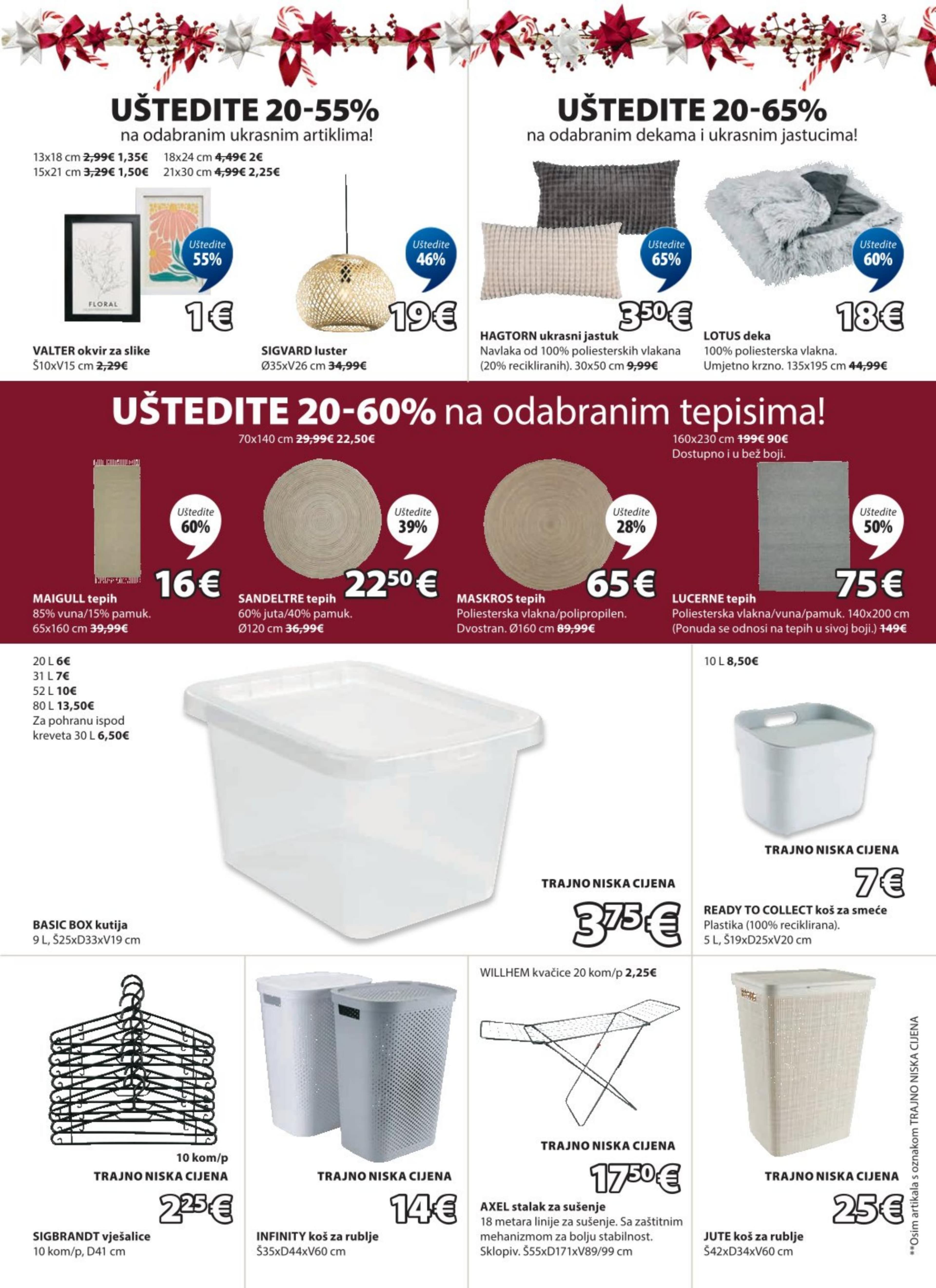 Page from catalog: Izvrsna Božićna ponuda