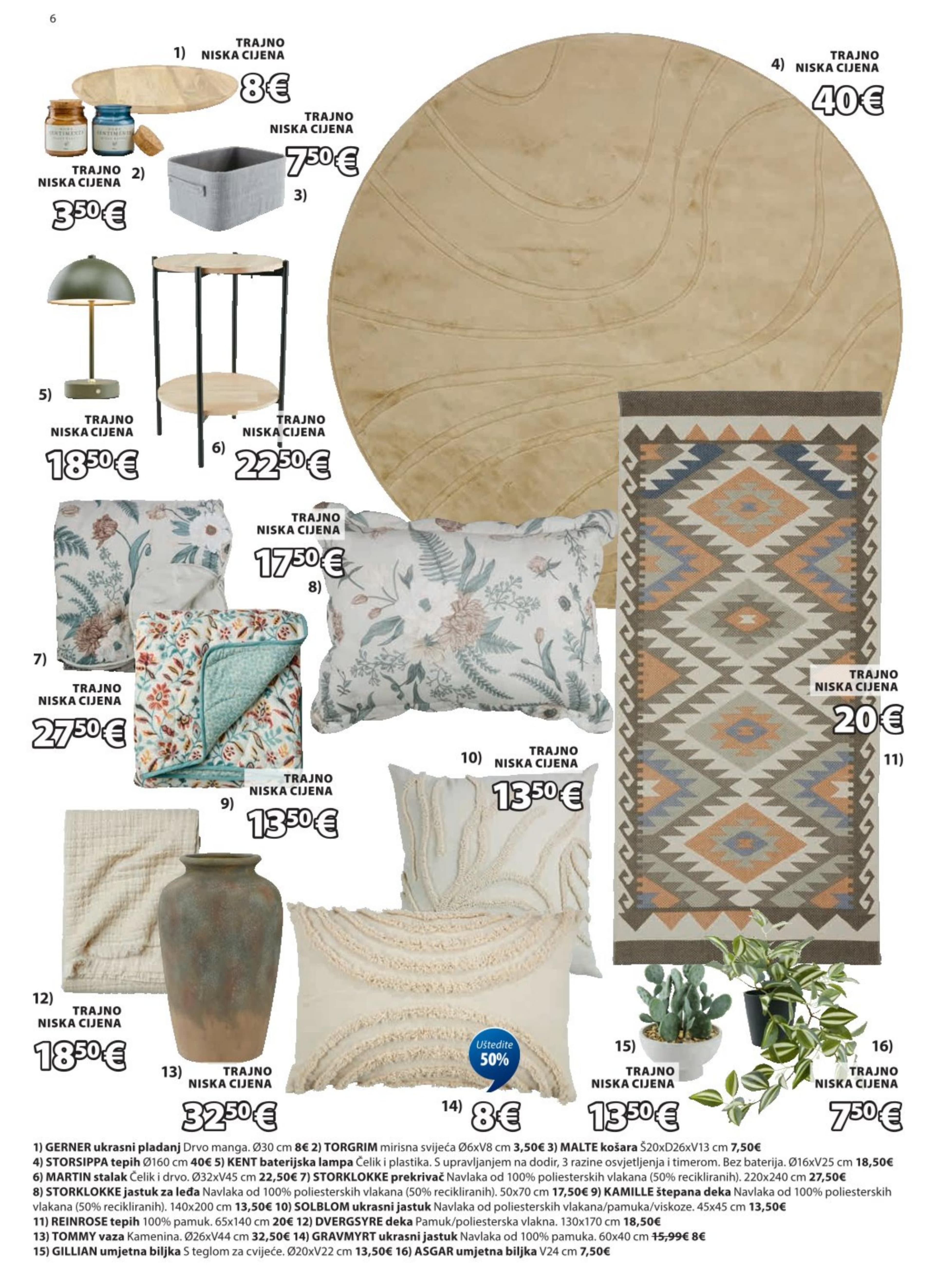 Page from catalog: Izvrsna Božićna ponuda