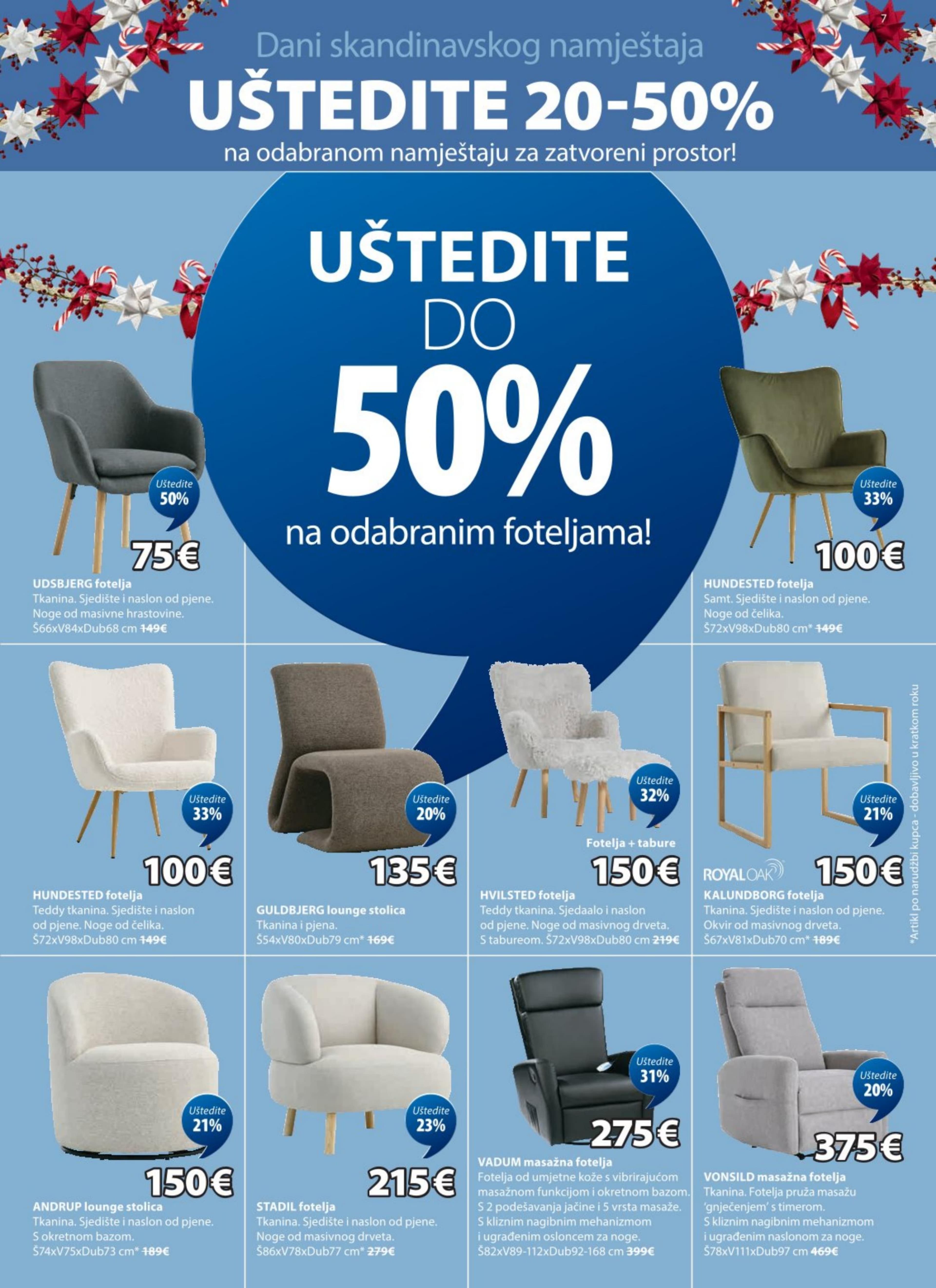 Stranica 7. Jysk kataloga - Akcije od 10.12. do 30.12.2025.