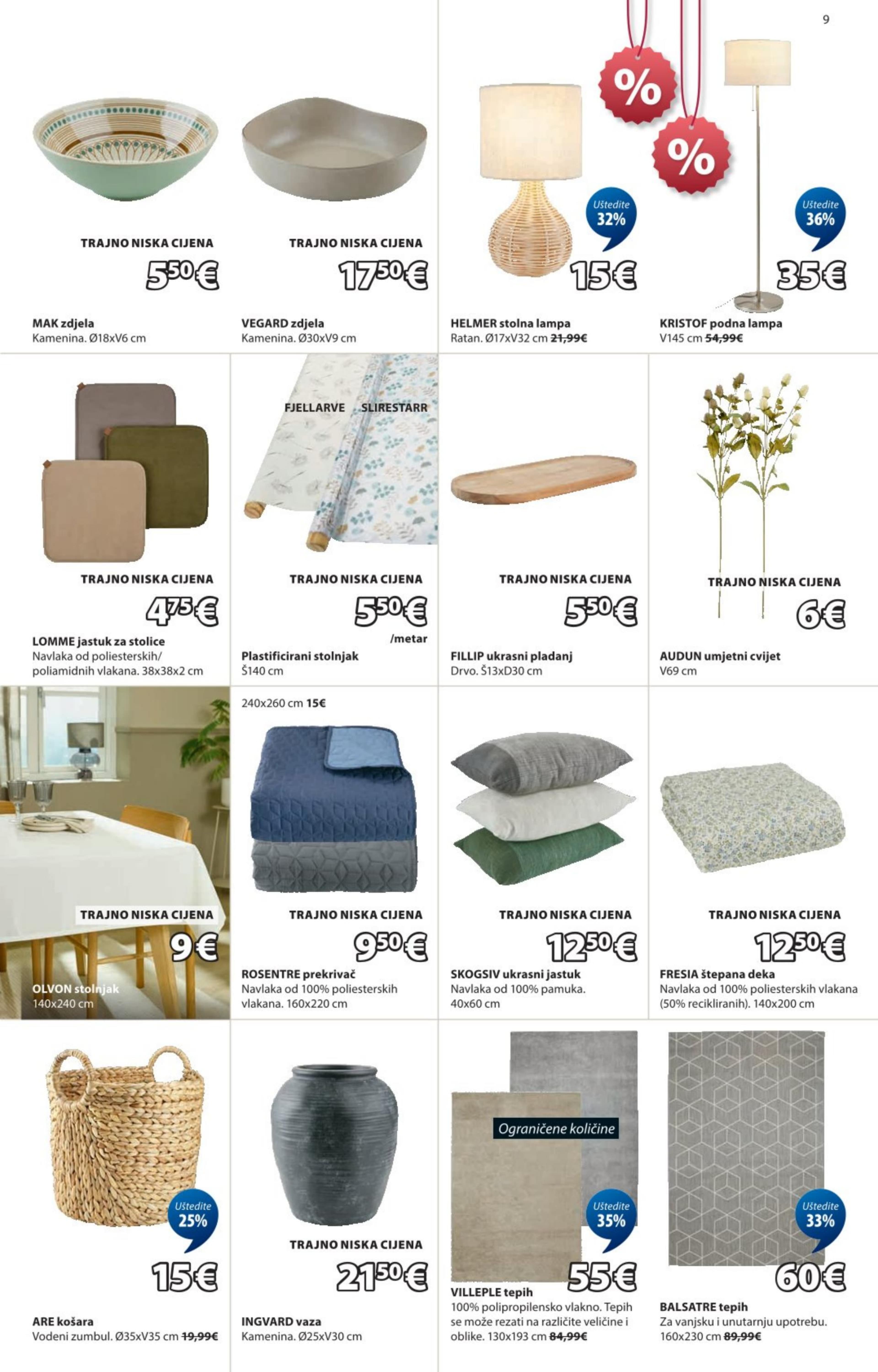 Stranica 9. Jysk kataloga - od 31.12. do 01.02.2026.