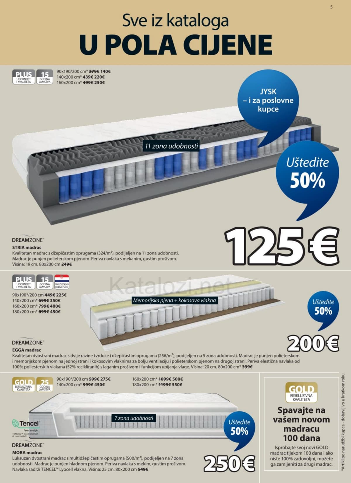 Stranica 5. Jysk kataloga -  Sve u pola cijene