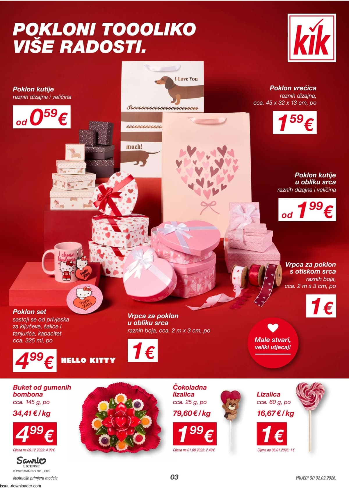 Stranica 3. Kik kataloga - Veljača 2026.