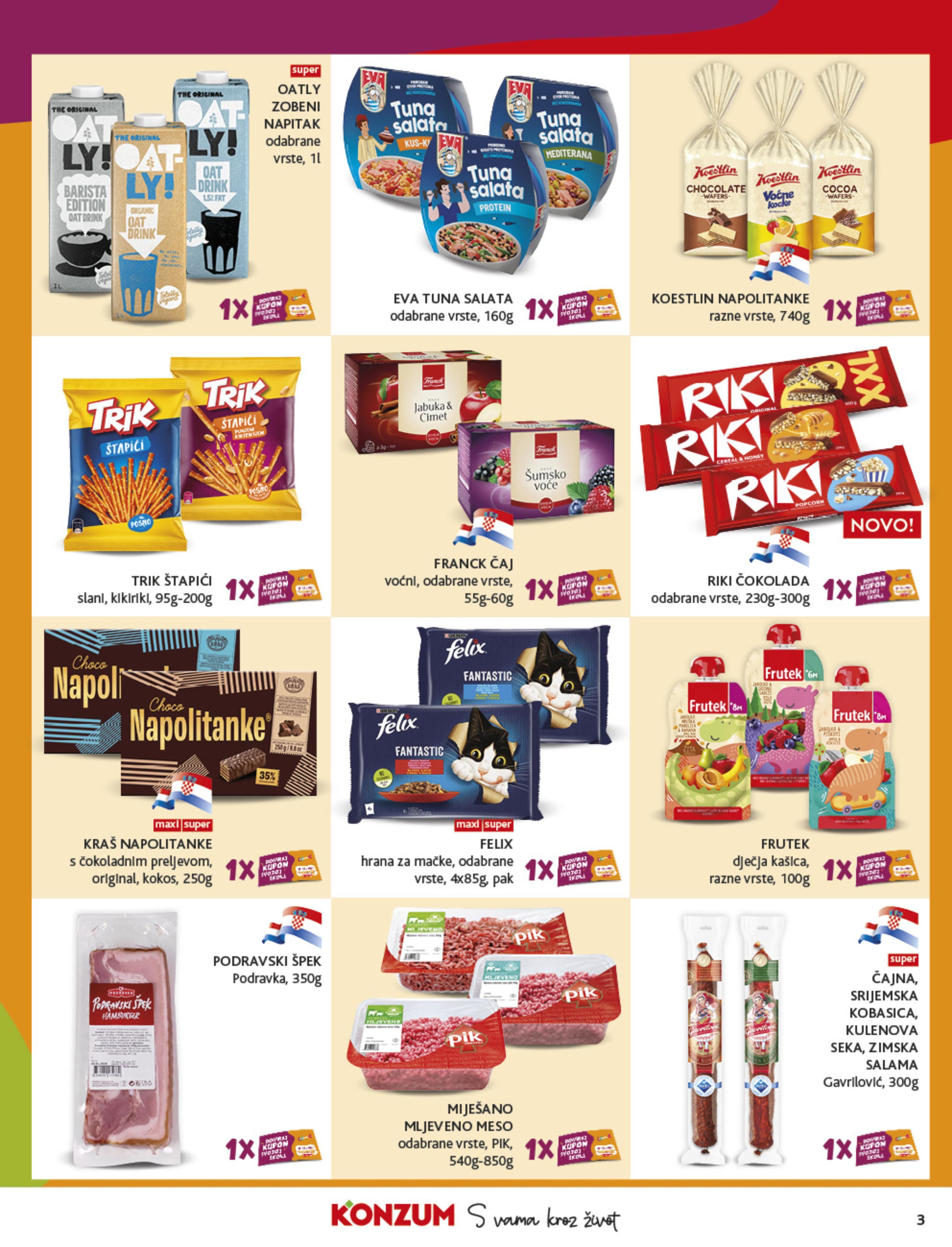 Stranica 3. Konzum kataloga - Akcije od 15.10. do 21.10.2025.