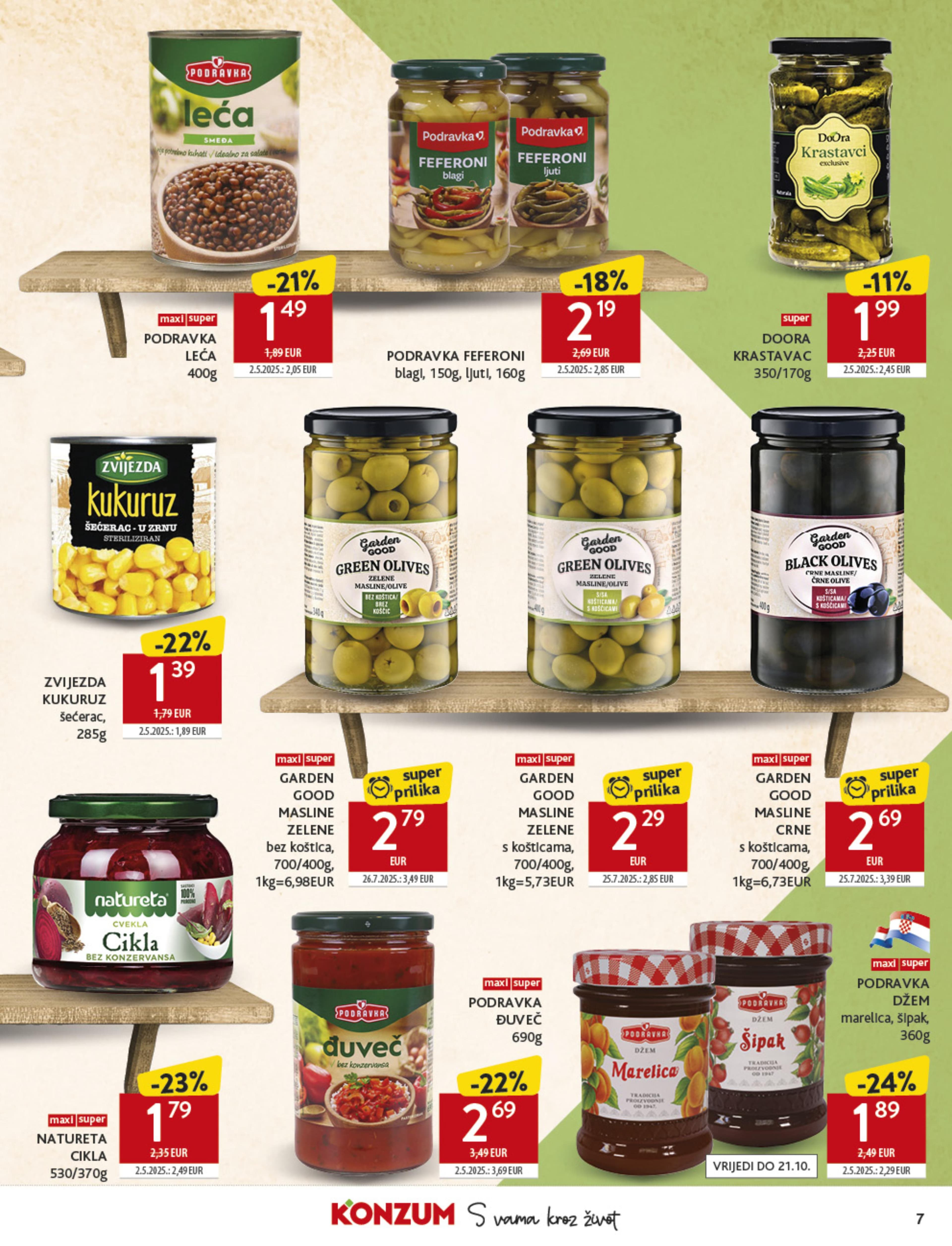 Stranica 7. Konzum kataloga - Akcije od 15.10. do 21.10.2025.