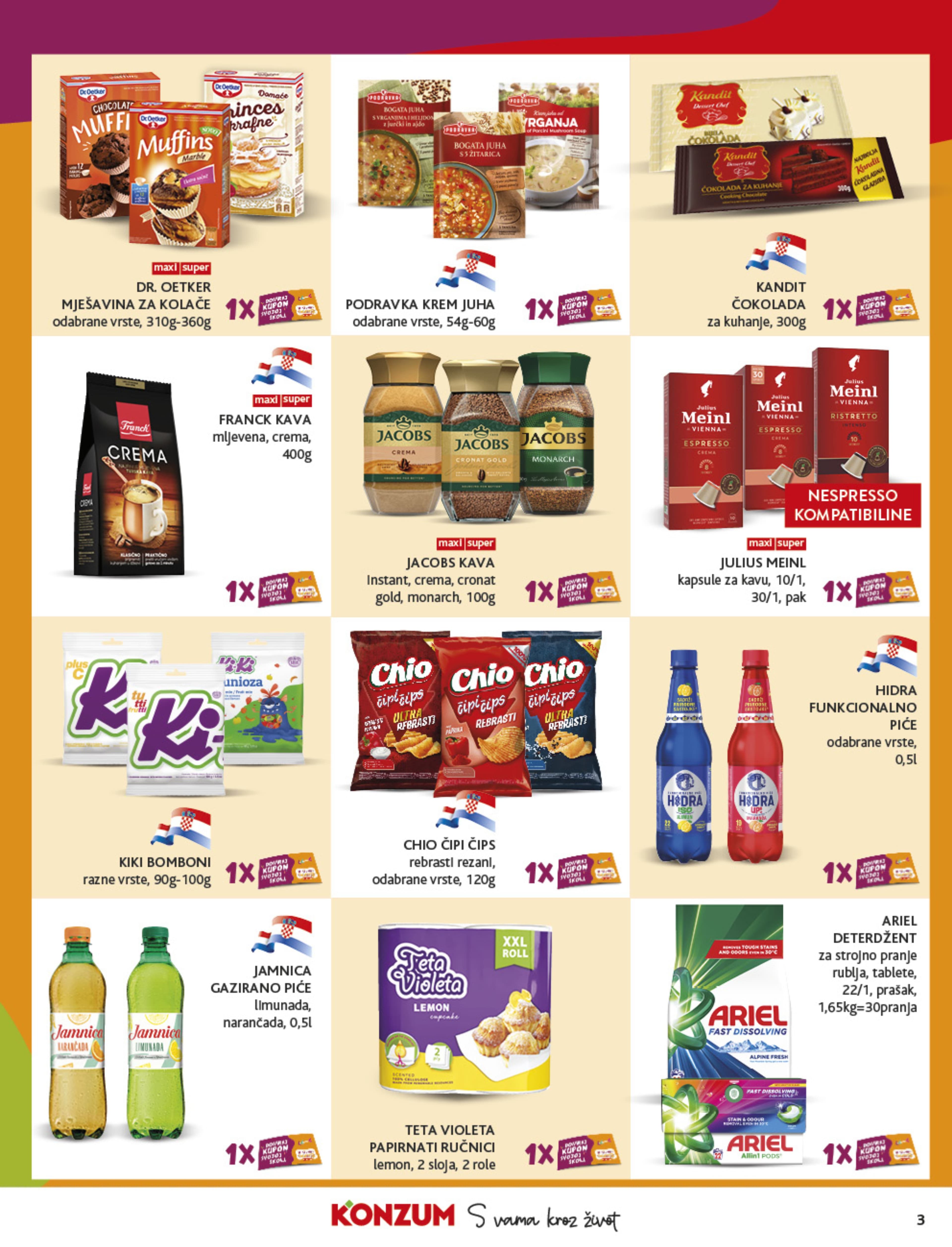 Stranica 3. Konzum kataloga - Akcije od 29.10. do 04.11.2025.