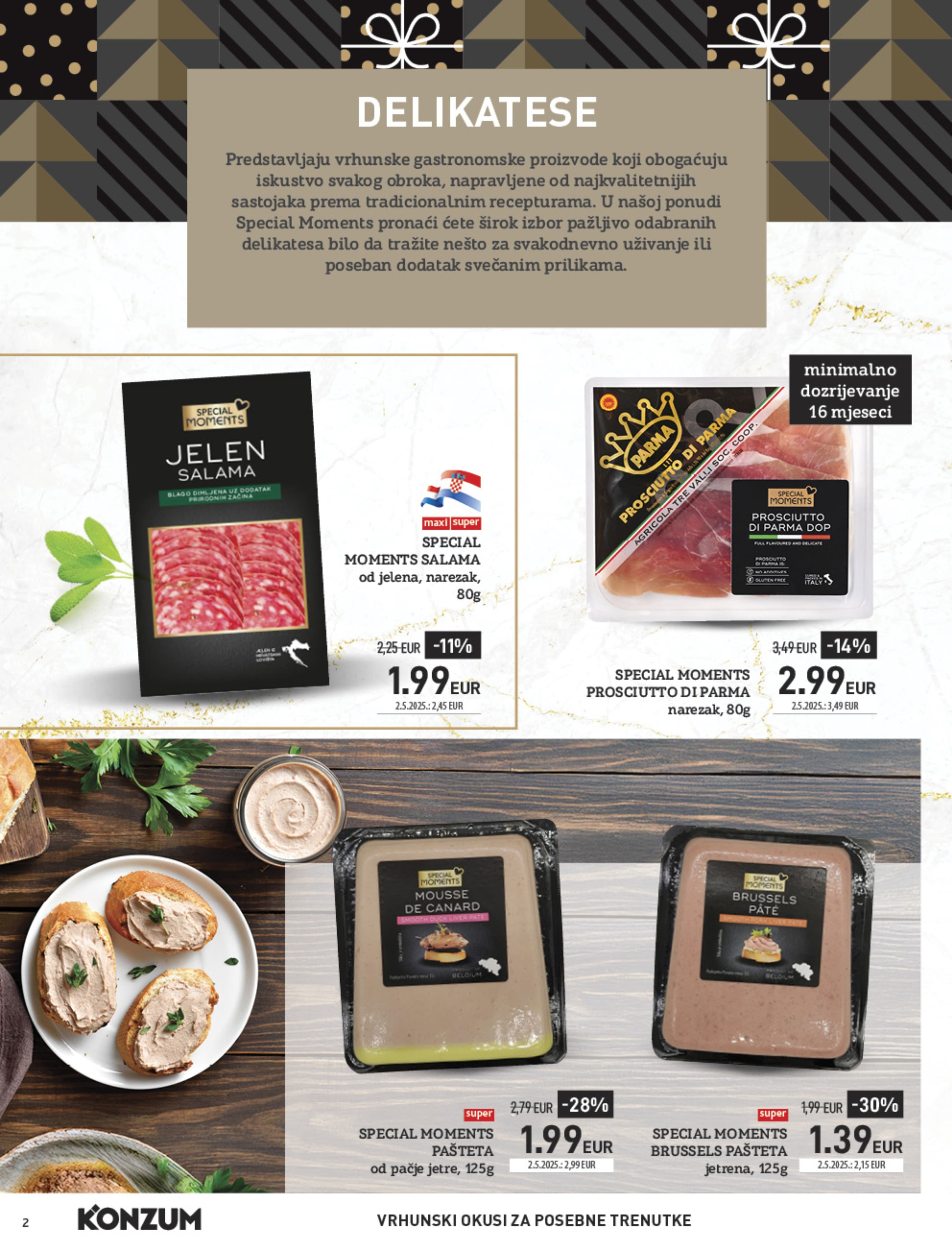 Stranica 2. Konzum kataloga - Akcije od 10.11. do 30.11.2025.