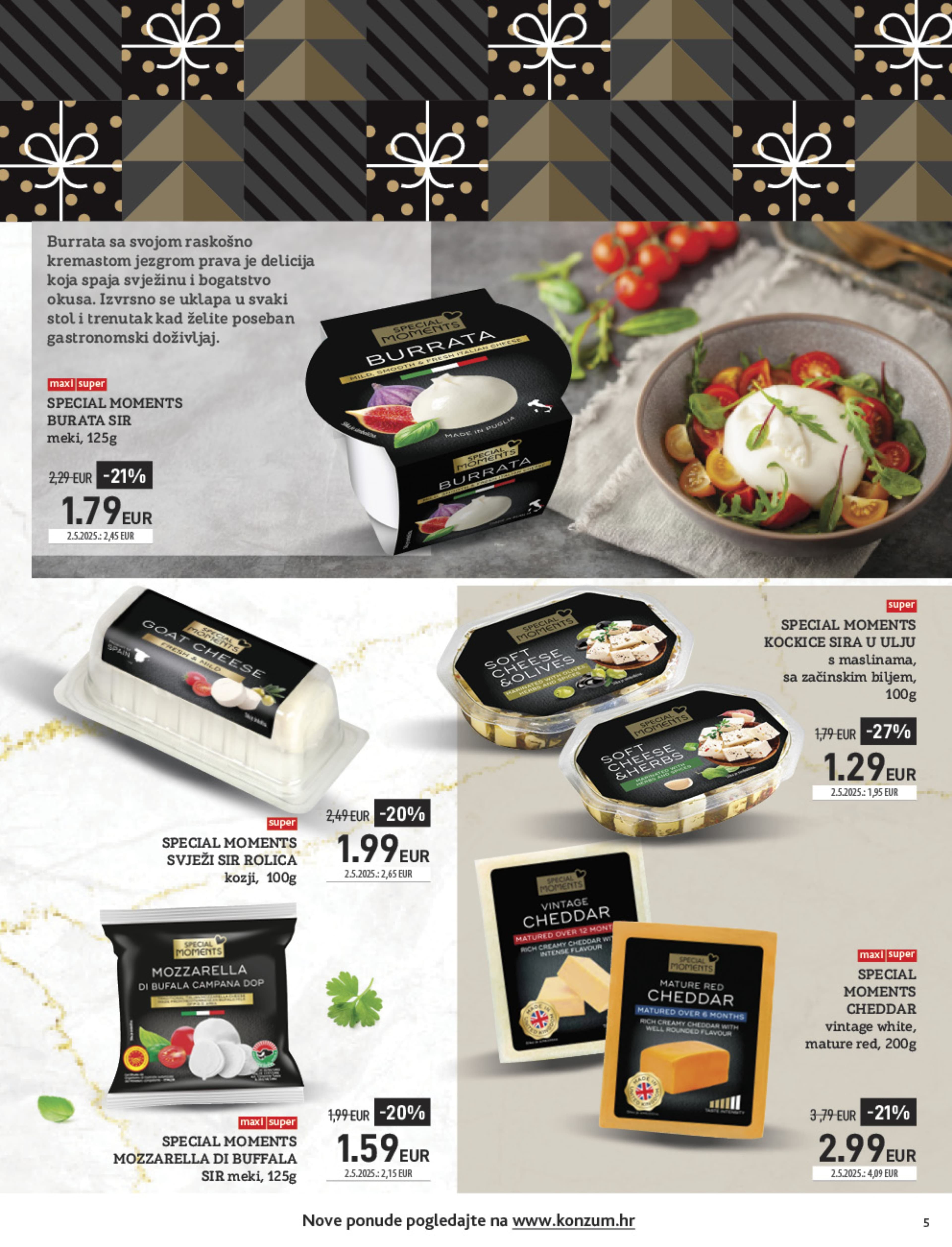 Page from catalog: Special moments