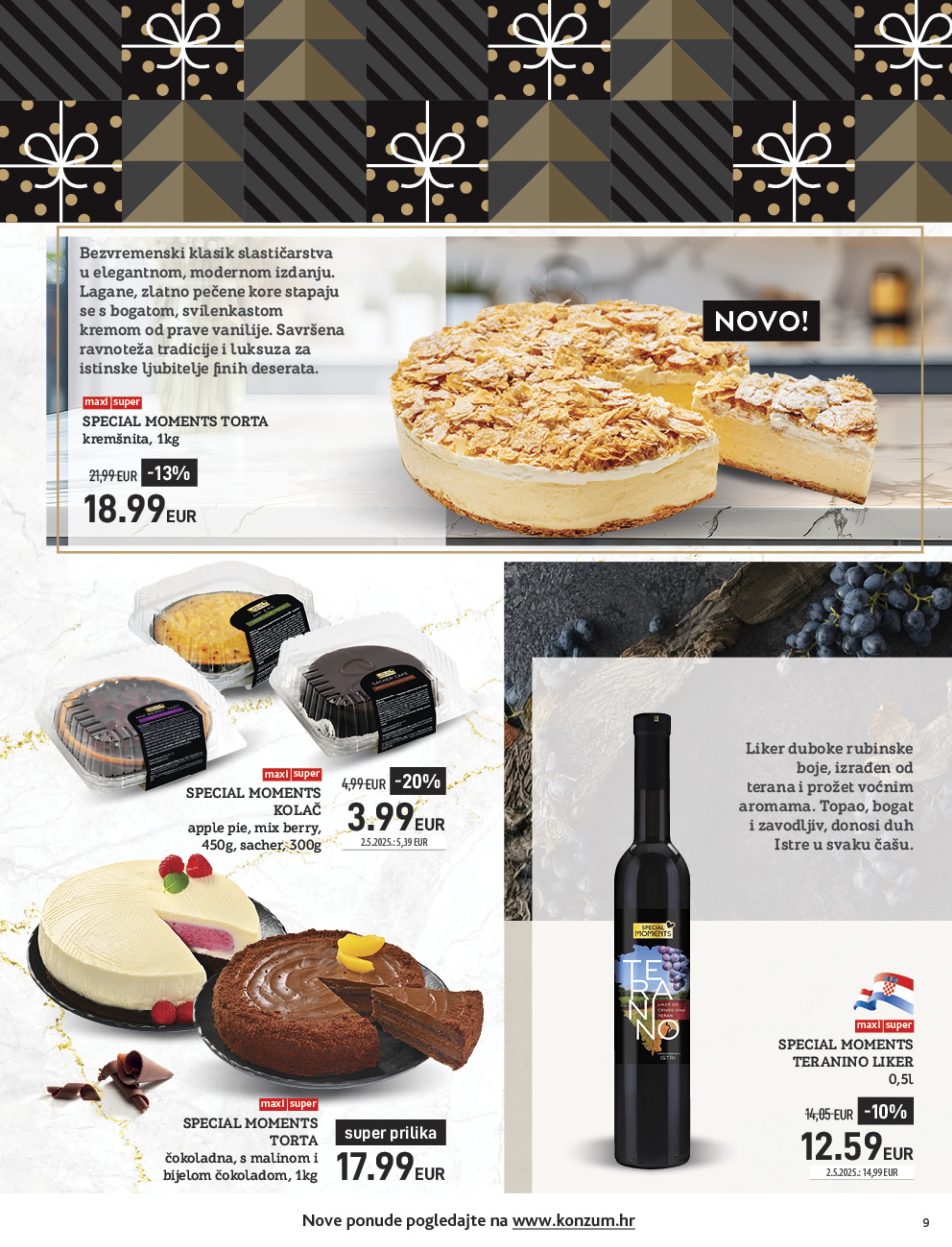 Page from catalog: Special moments